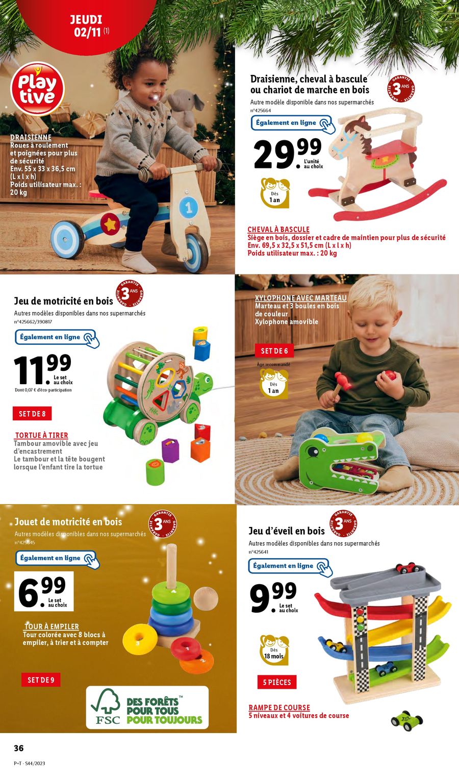 Catalogue Lidl 1 – 7 Novembre 2023 Page 36