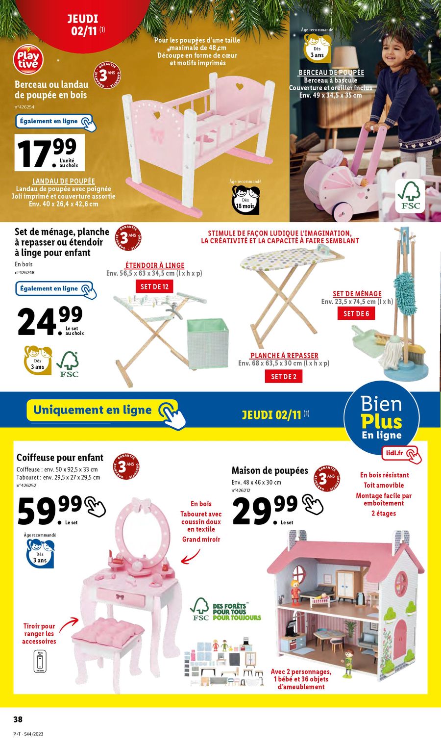 Catalogue Lidl 1 – 7 Novembre 2023 Page 38