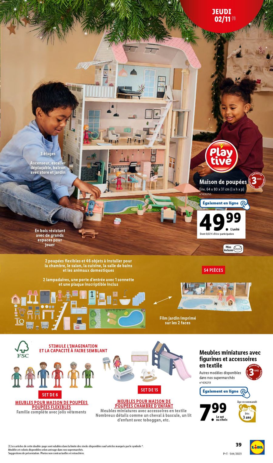 Catalogue Lidl 1 – 7 Novembre 2023 Page 39