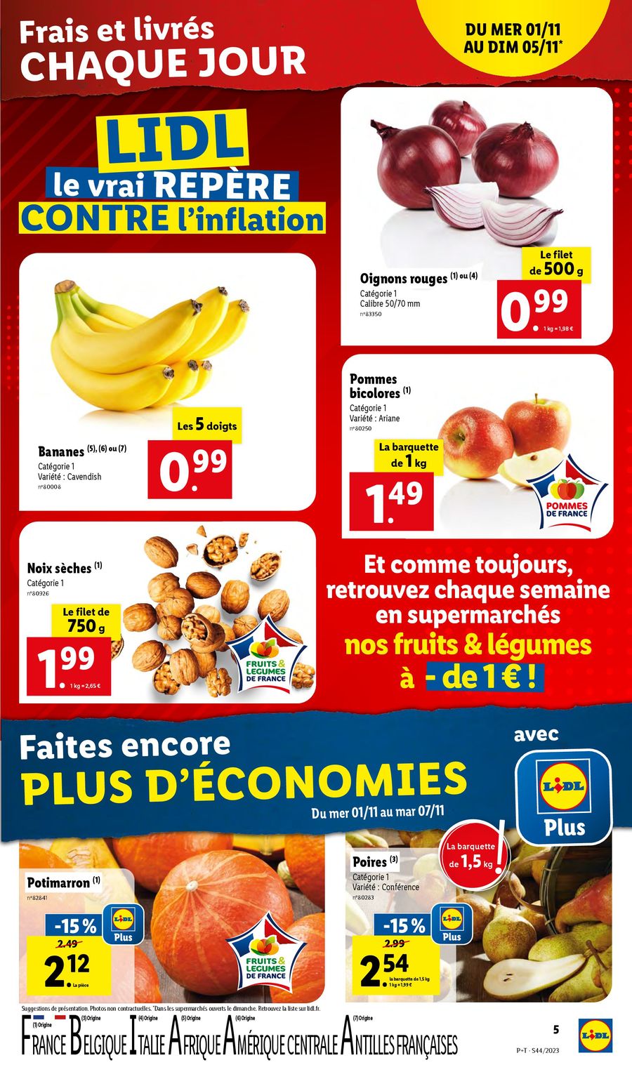 Catalogue Lidl 1 – 7 Novembre 2023 Page 5