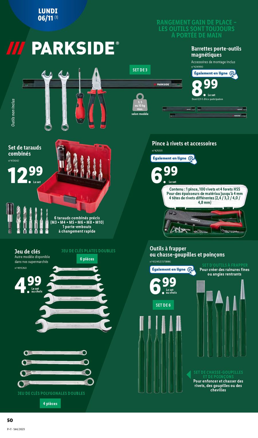 Catalogue Lidl 1 – 7 Novembre 2023 Page 50