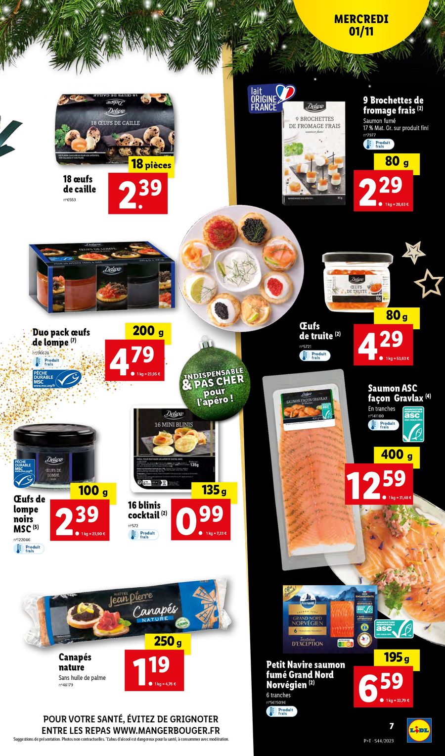 Catalogue Lidl 1 – 7 Novembre 2023 Page 7