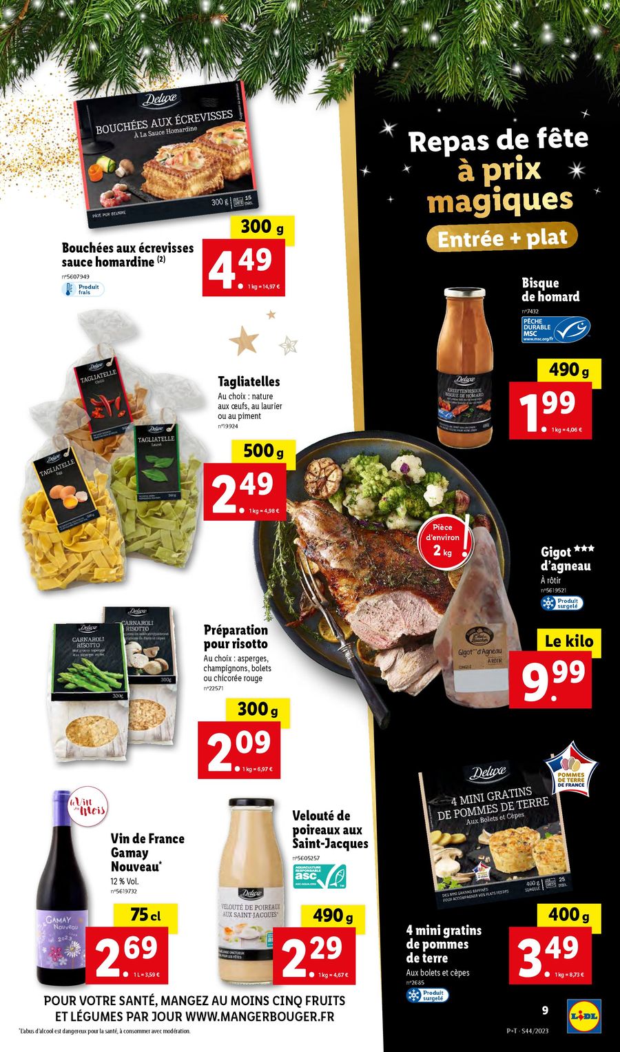 Catalogue Lidl 1 – 7 Novembre 2023 Page 9
