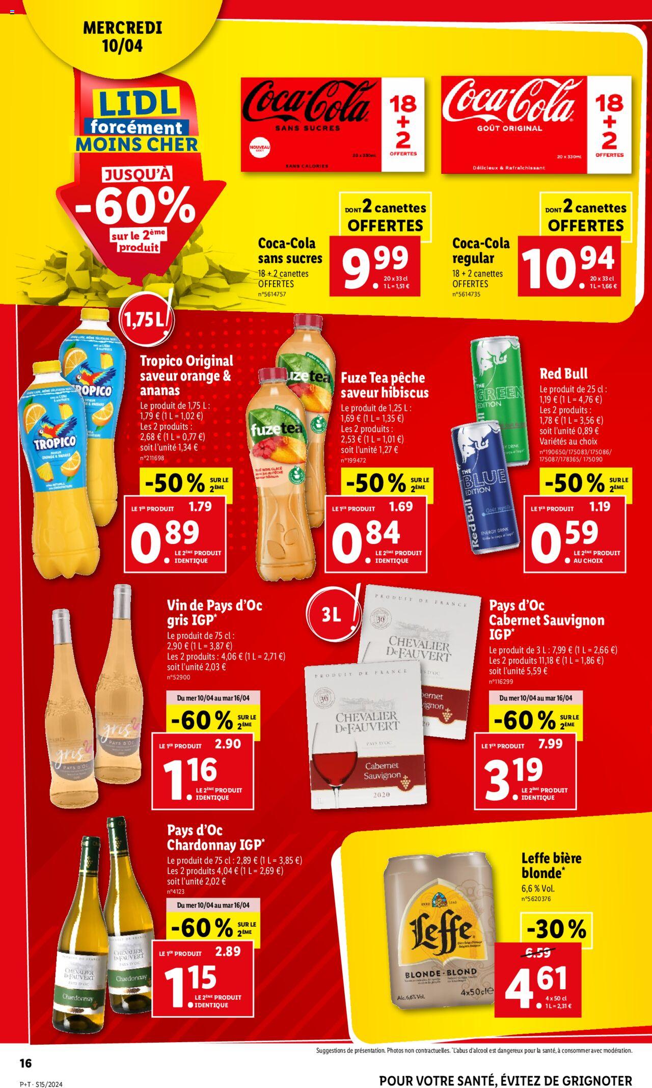 Catalogue Lidl 10 – 16 Avril 2024 Page 16