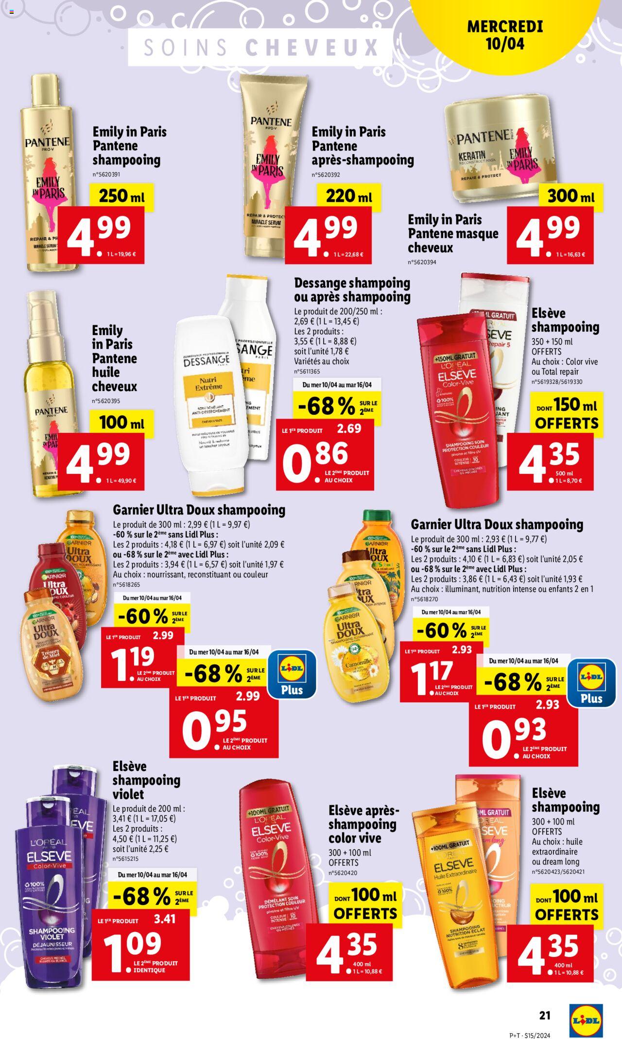 Catalogue Lidl 10 – 16 Avril 2024 Page 21