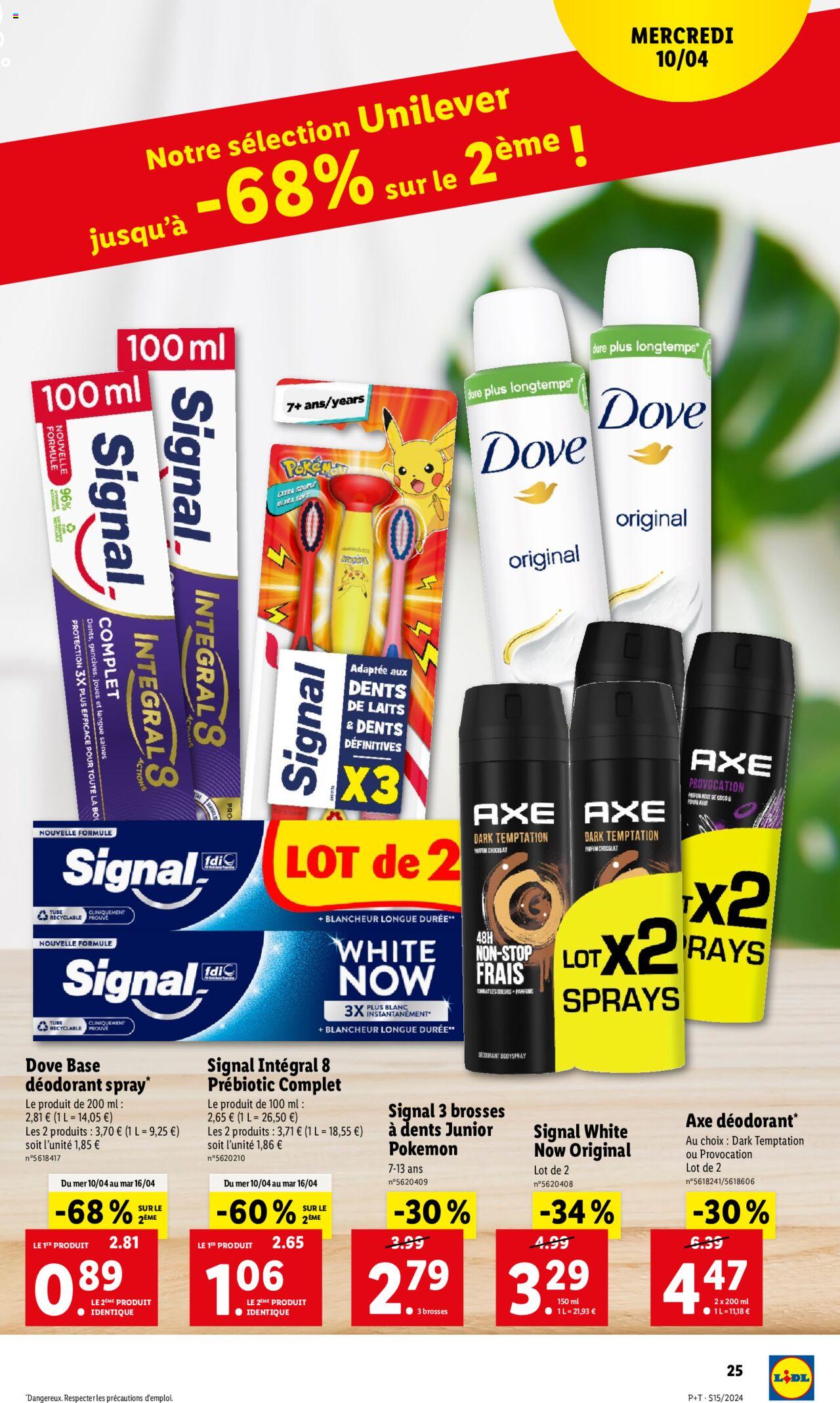 Catalogue Lidl 10 – 16 Avril 2024 Page 25