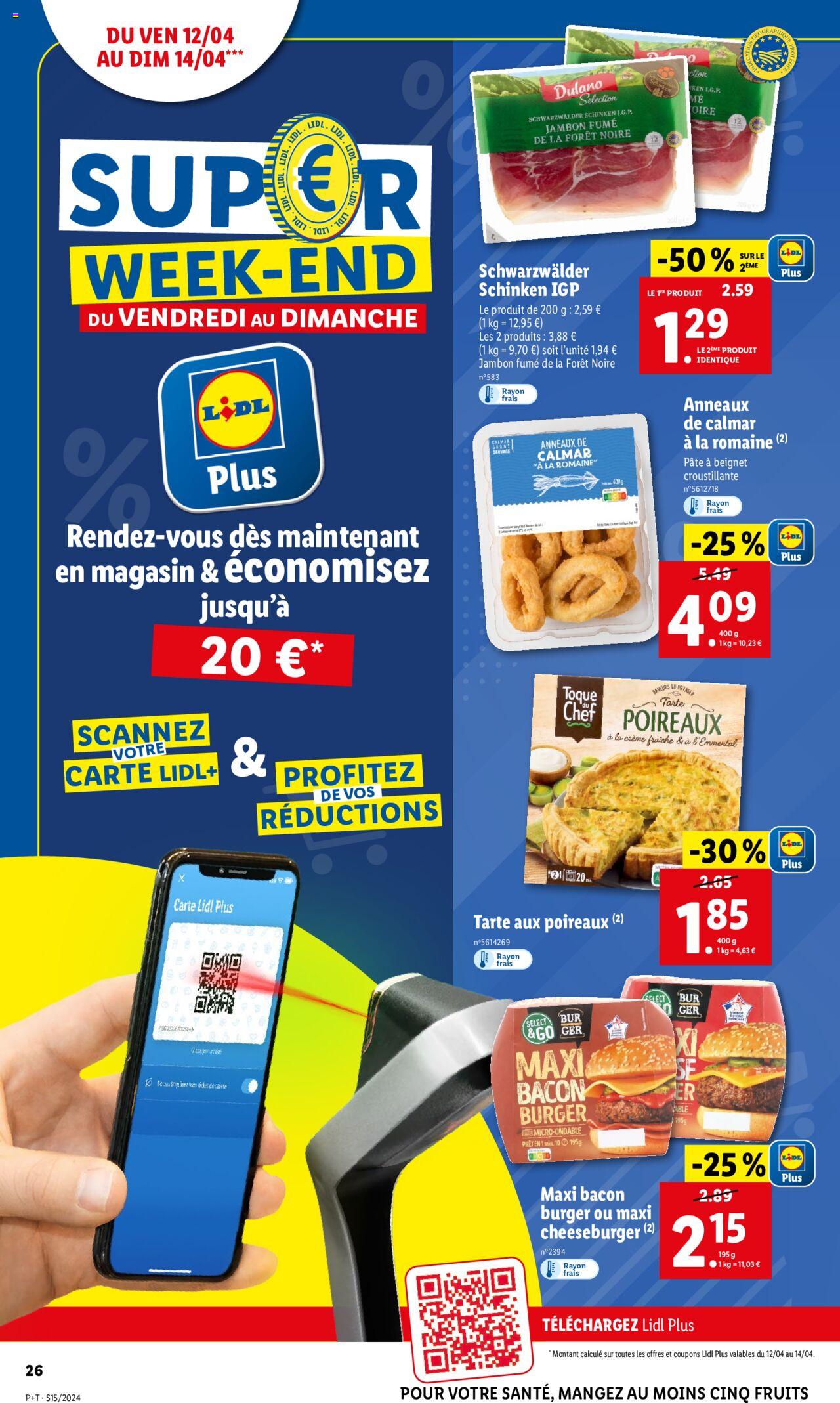 Catalogue Lidl 10 – 16 Avril 2024 Page 26