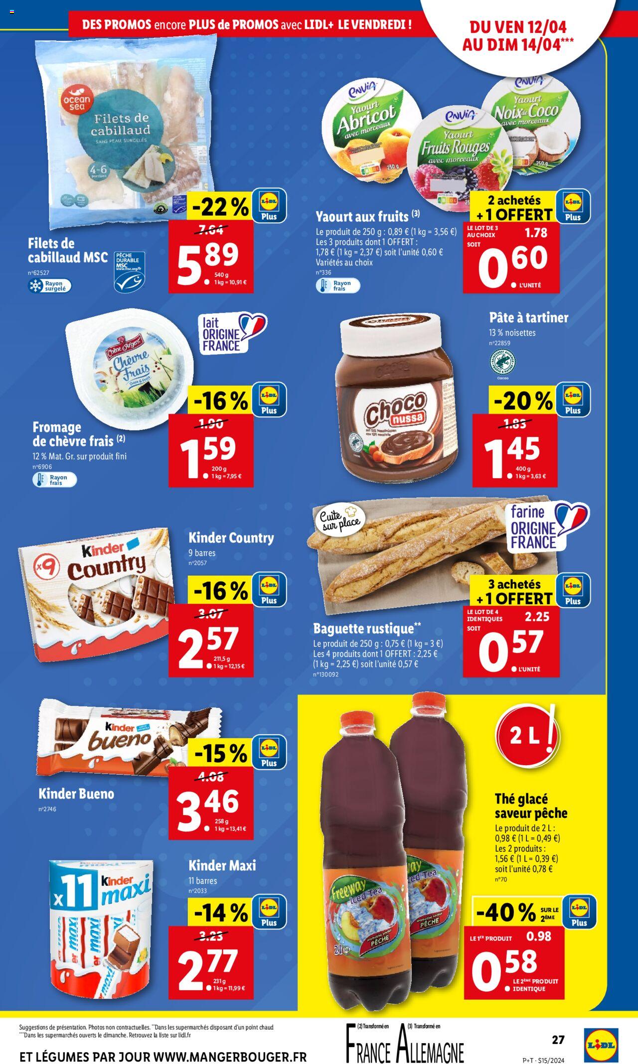 Catalogue Lidl 10 – 16 Avril 2024 Page 27