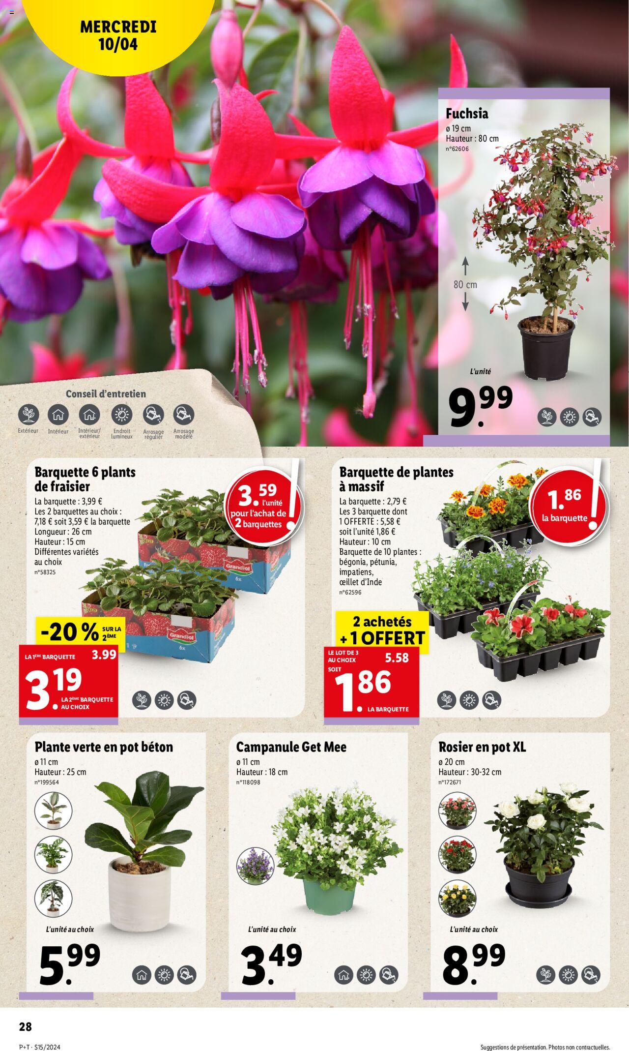 Catalogue Lidl 10 – 16 Avril 2024 Page 28