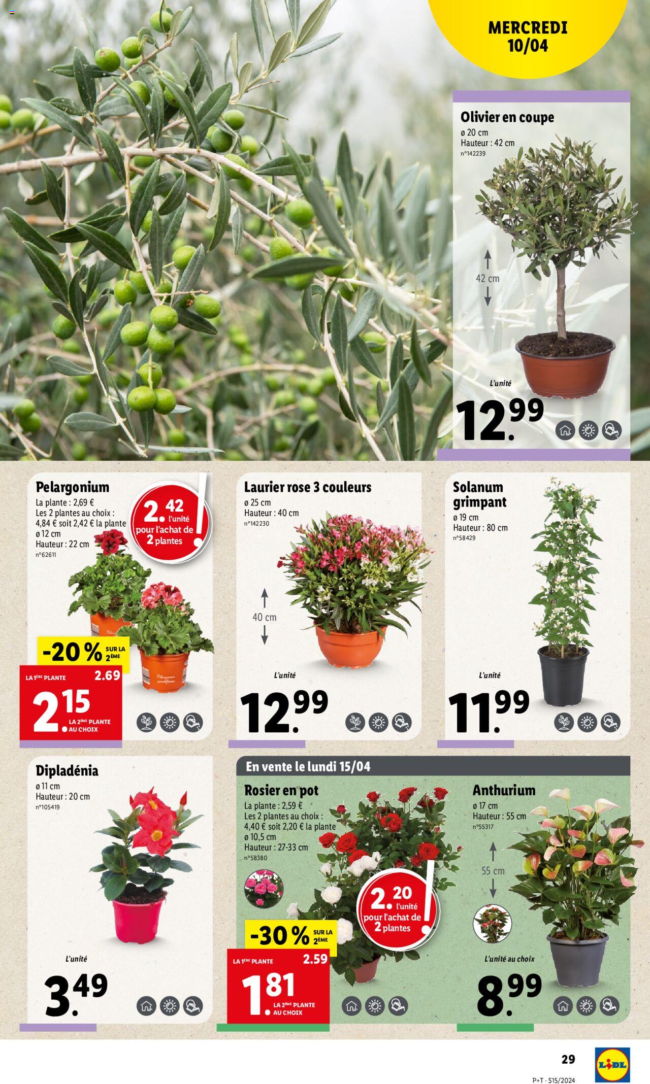 Catalogue Lidl 10 – 16 Avril 2024 Page 29