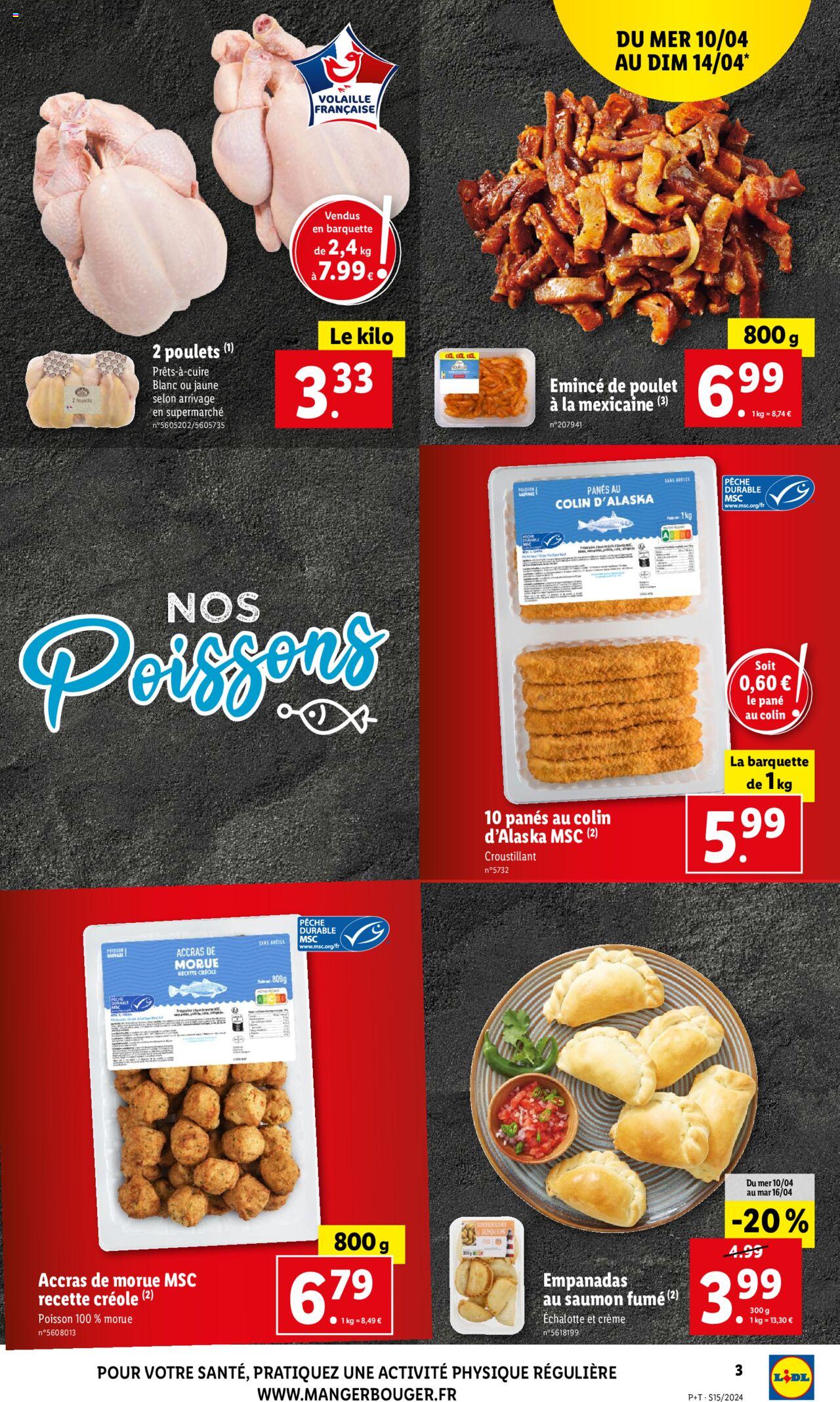 Catalogue Lidl 10 – 16 Avril 2024 Page 3
