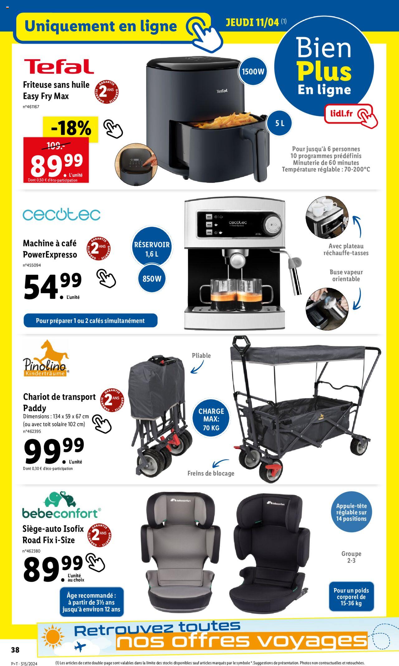 Catalogue Lidl 10 – 16 Avril 2024 Page 38