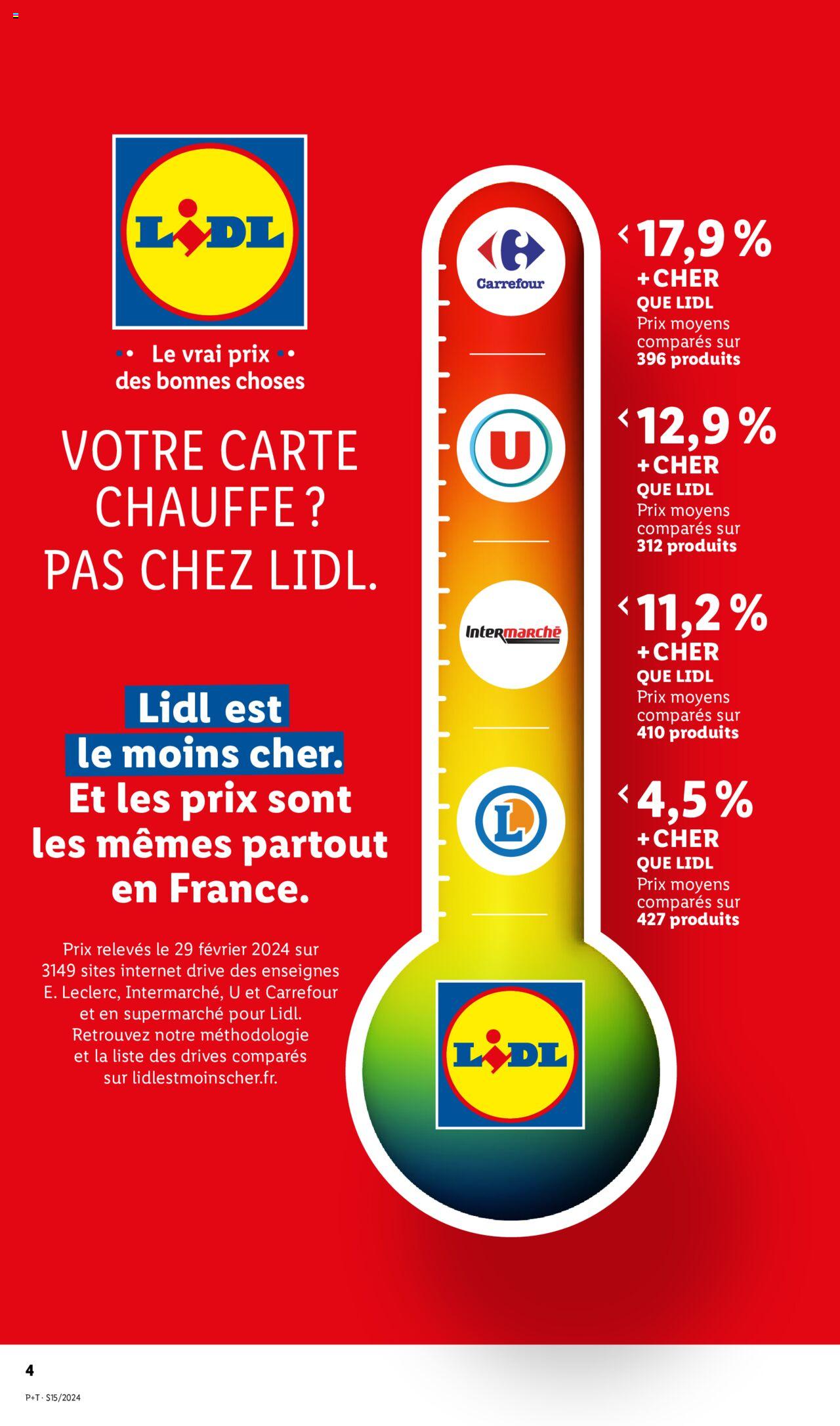 Catalogue Lidl 10 – 16 Avril 2024 Page 4