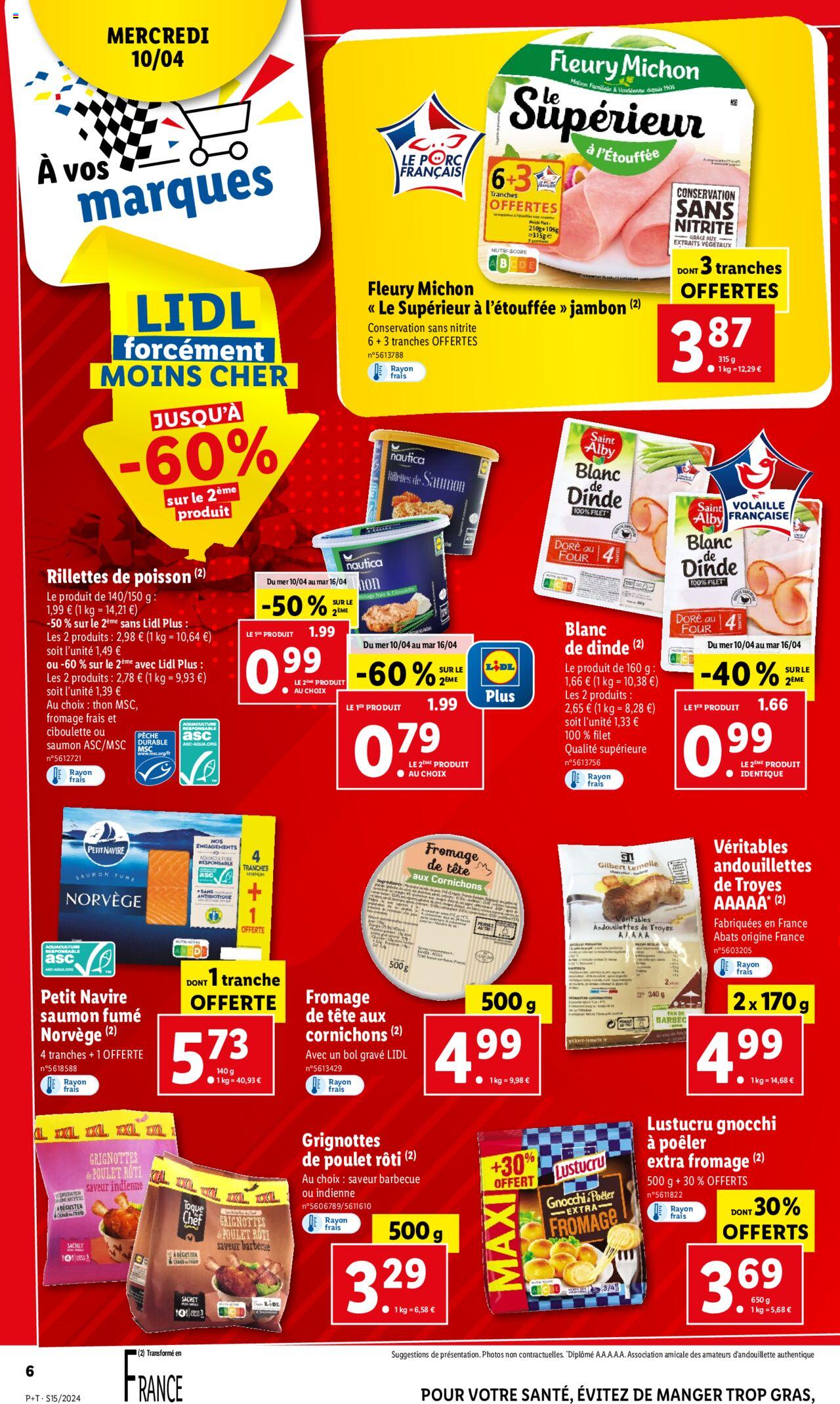 Catalogue Lidl 10 – 16 Avril 2024 Page 6