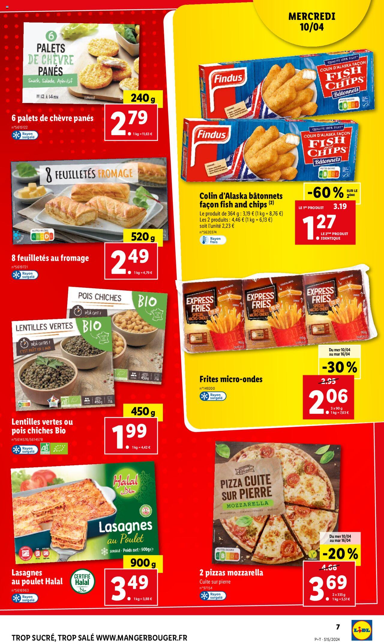 Catalogue Lidl 10 – 16 Avril 2024 Page 7
