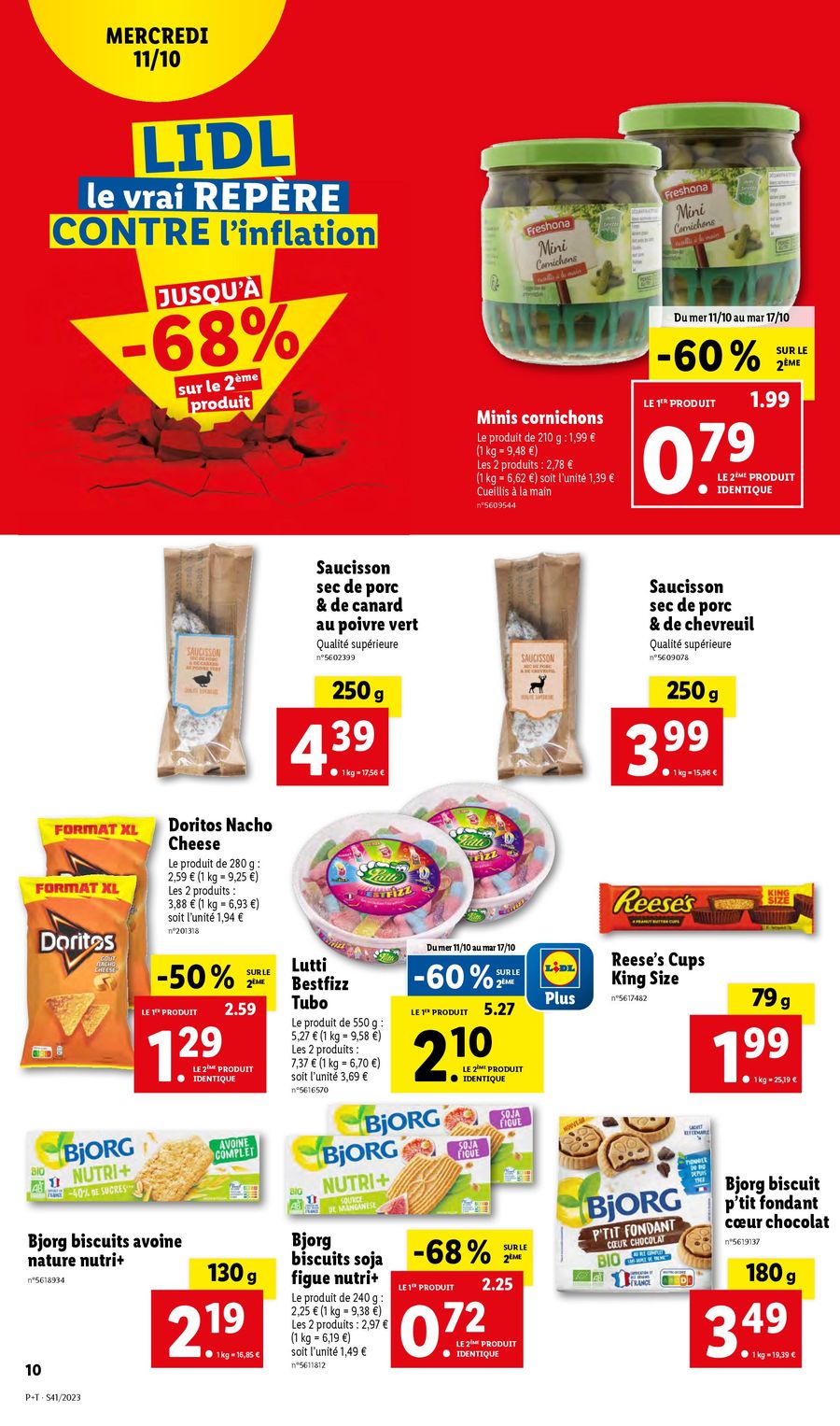 Catalogue Lidl 11 – 17 Octobre 2023 Page 10