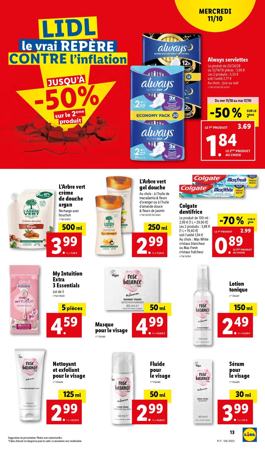 Catalogue Lidl 11 – 17 Octobre 2023 Page 13
