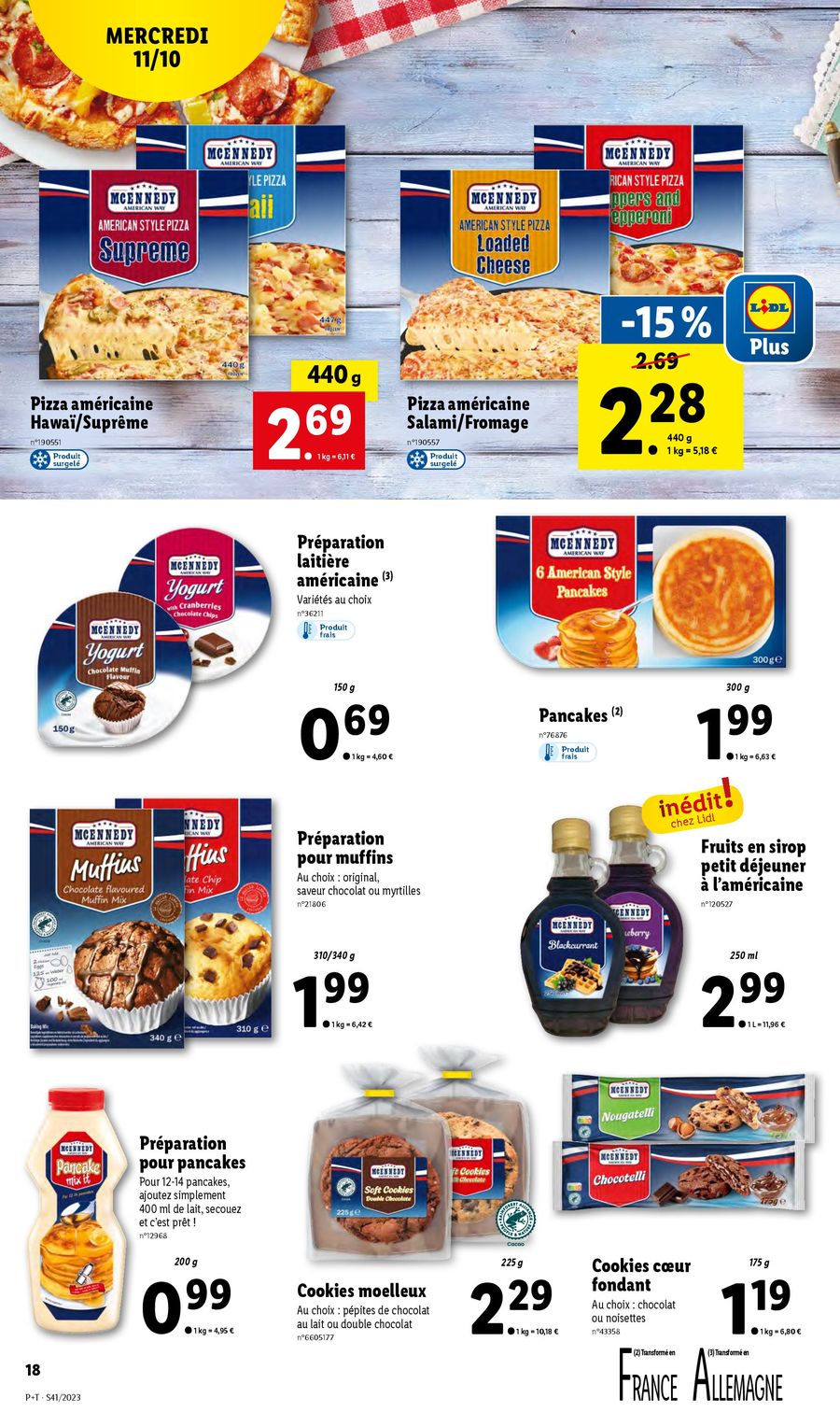 Catalogue Lidl 11 – 17 Octobre 2023 Page 18