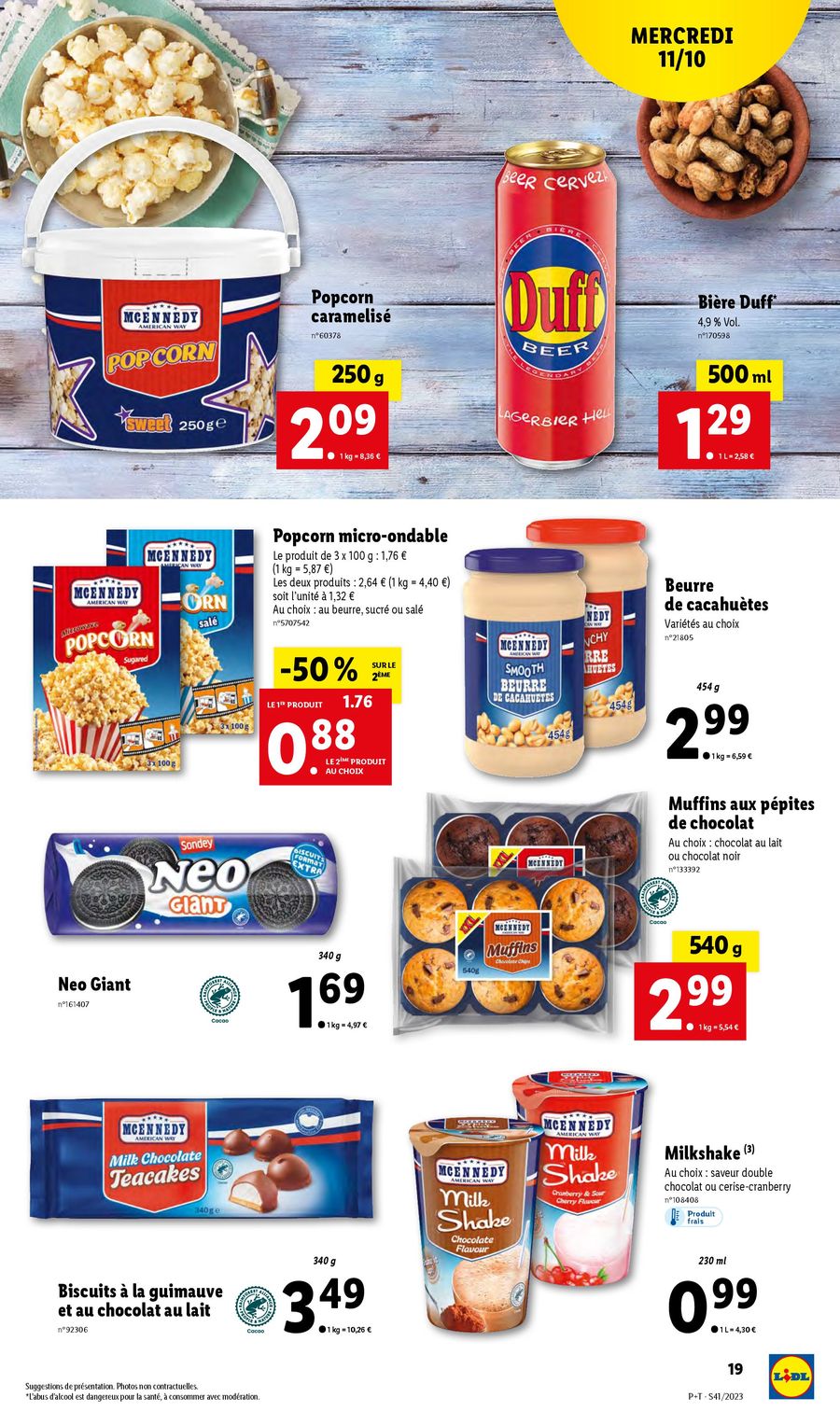 Catalogue Lidl 11 – 17 Octobre 2023 Page 19
