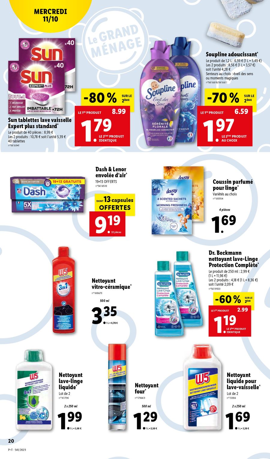 Catalogue Lidl 11 – 17 Octobre 2023 Page 20
