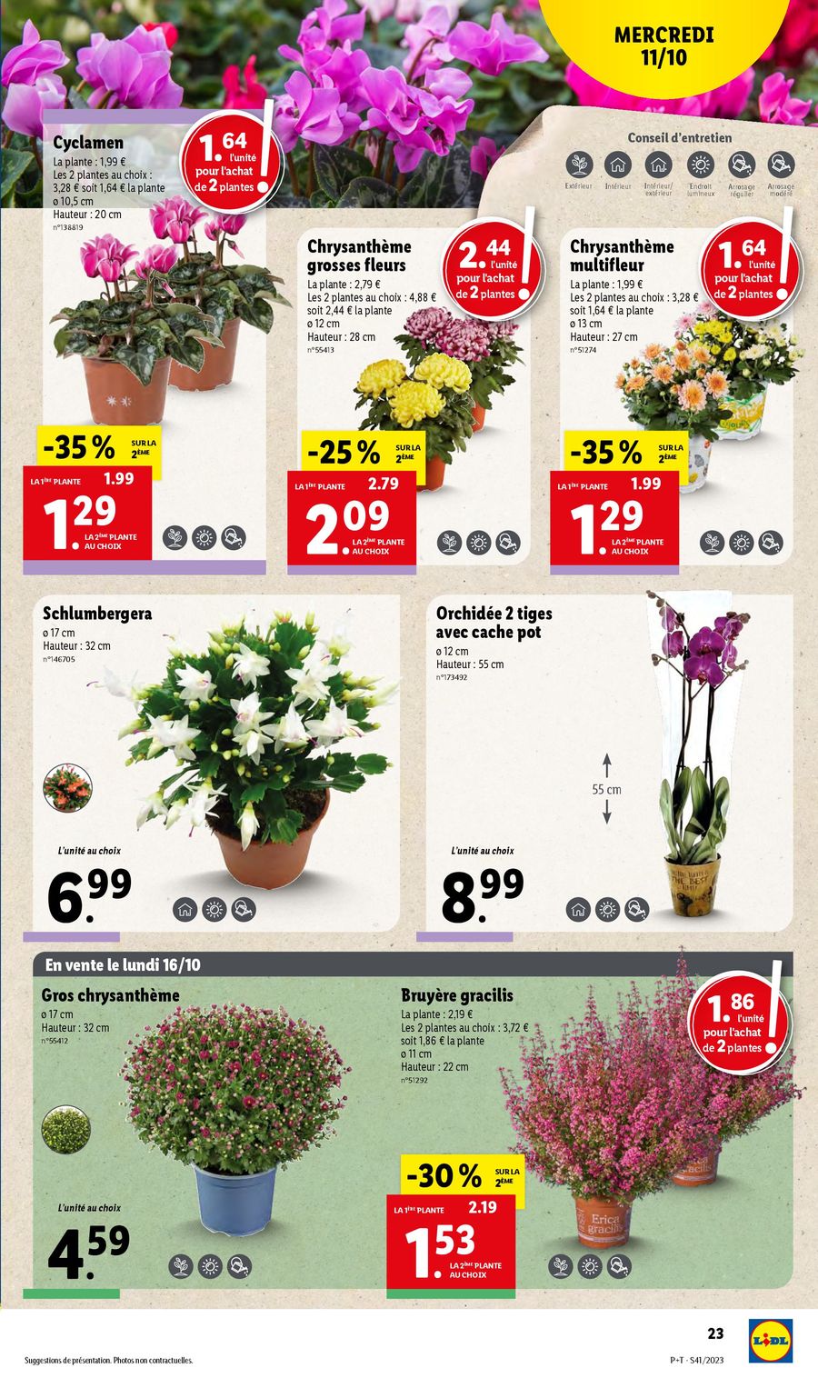 Catalogue Lidl 11 – 17 Octobre 2023 Page 23