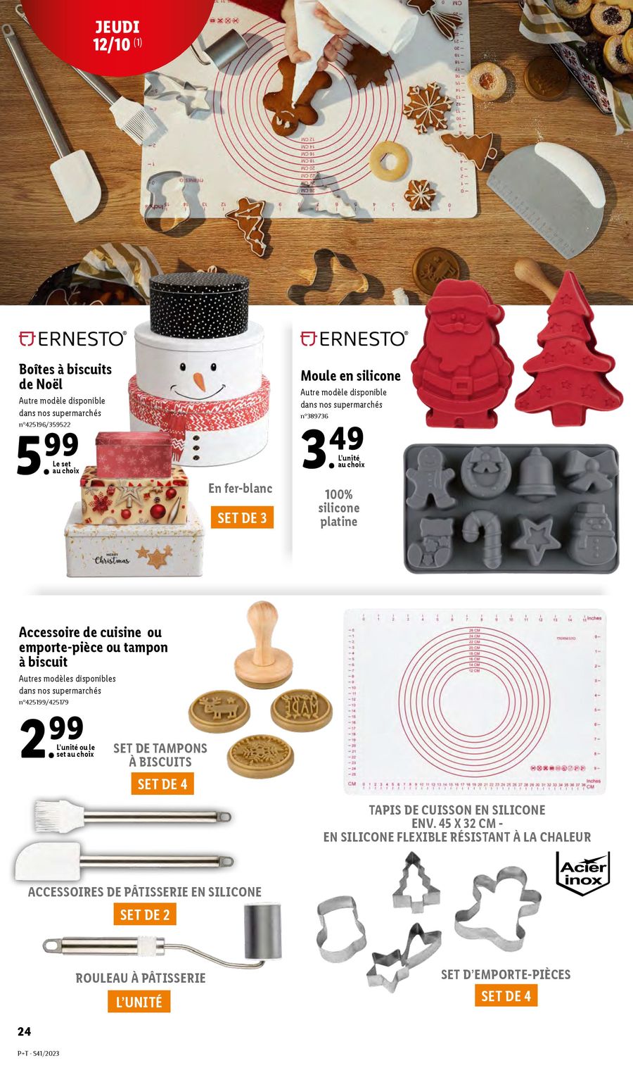 Catalogue Lidl 11 – 17 Octobre 2023 Page 24