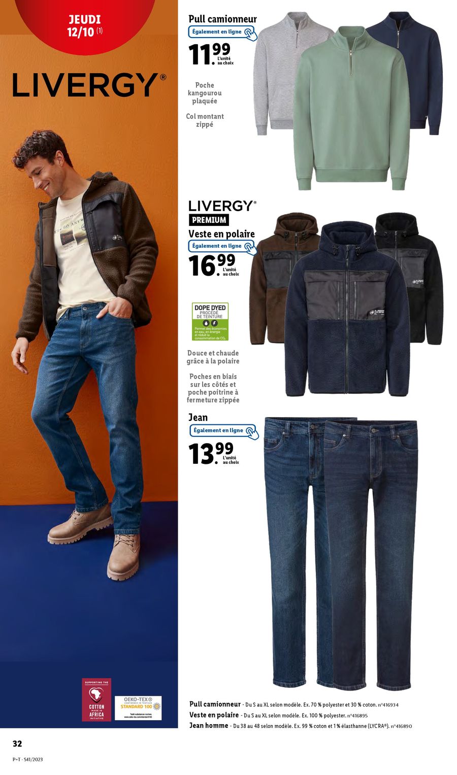 Catalogue Lidl 11 – 17 Octobre 2023 Page 32