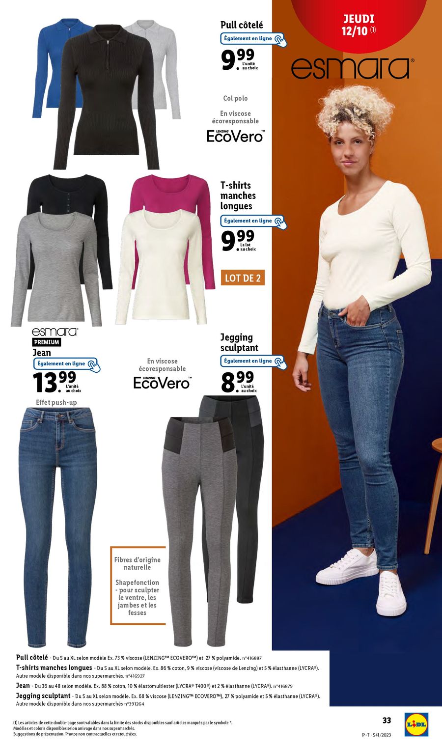 Catalogue Lidl 11 – 17 Octobre 2023 Page 33