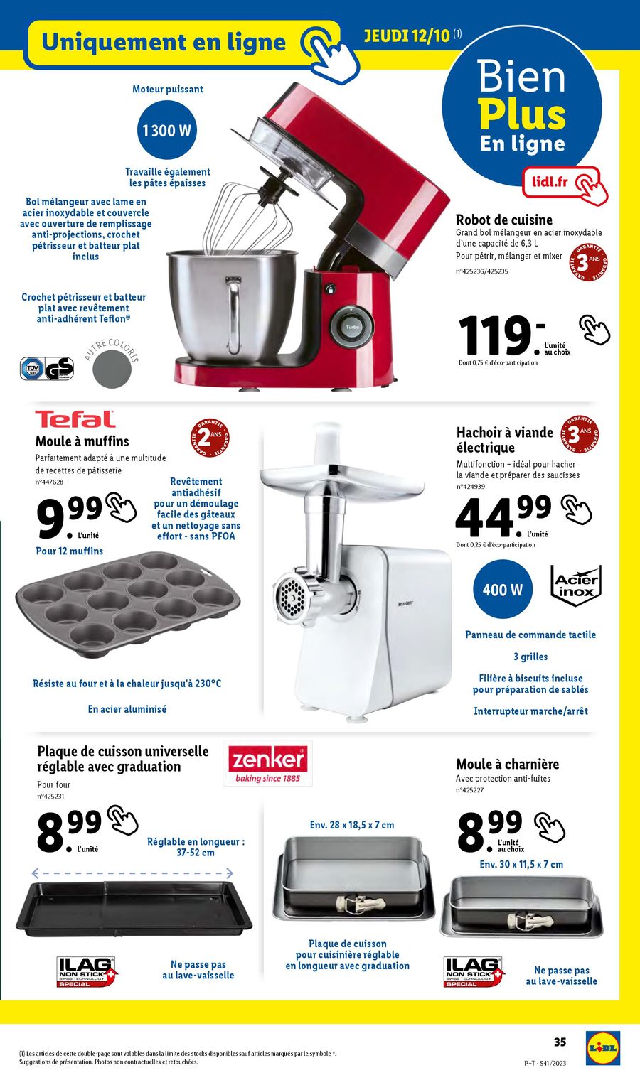 Catalogue Lidl 11 – 17 Octobre 2023 Page 35