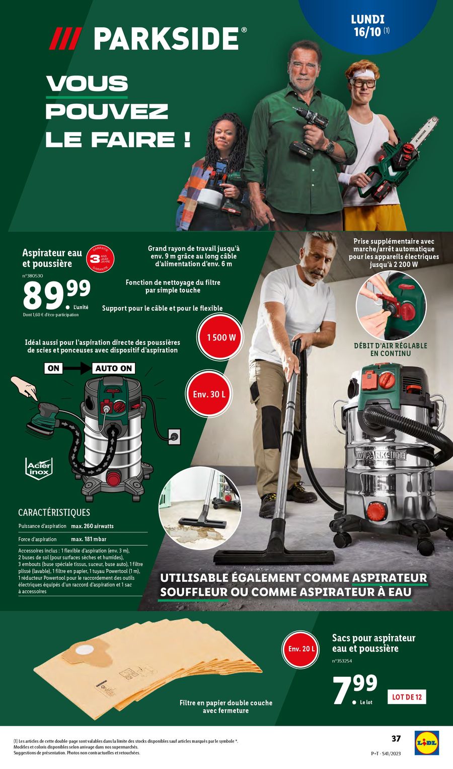 Catalogue Lidl 11 – 17 Octobre 2023 Page 37