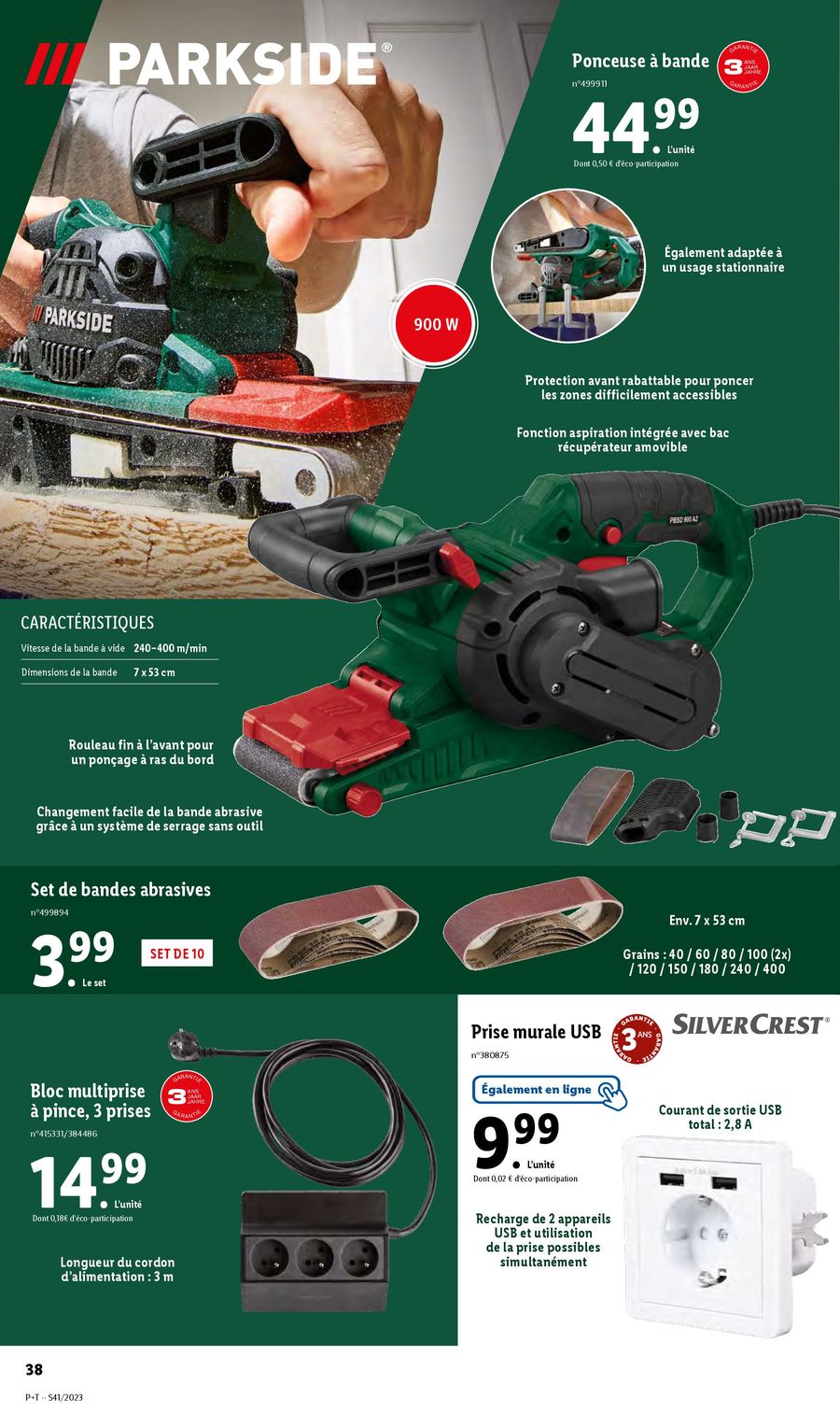 Catalogue Lidl 11 – 17 Octobre 2023 Page 38