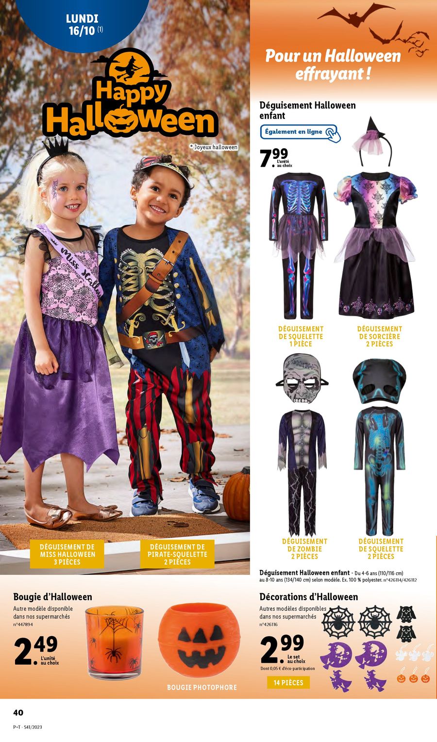 Catalogue Lidl 11 – 17 Octobre 2023 Page 40