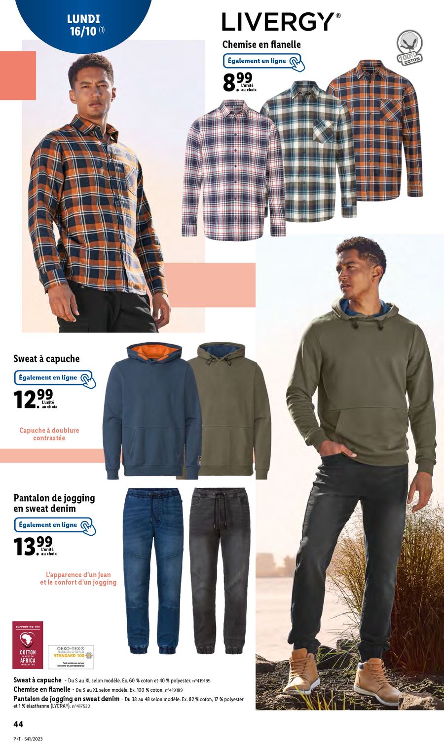 Catalogue Lidl 11 – 17 Octobre 2023 Page 44