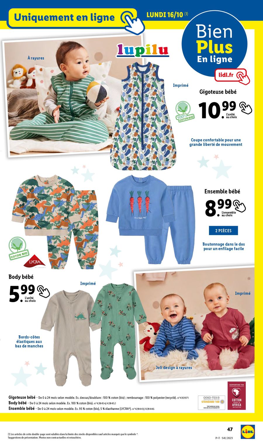 Catalogue Lidl 11 – 17 Octobre 2023 Page 47