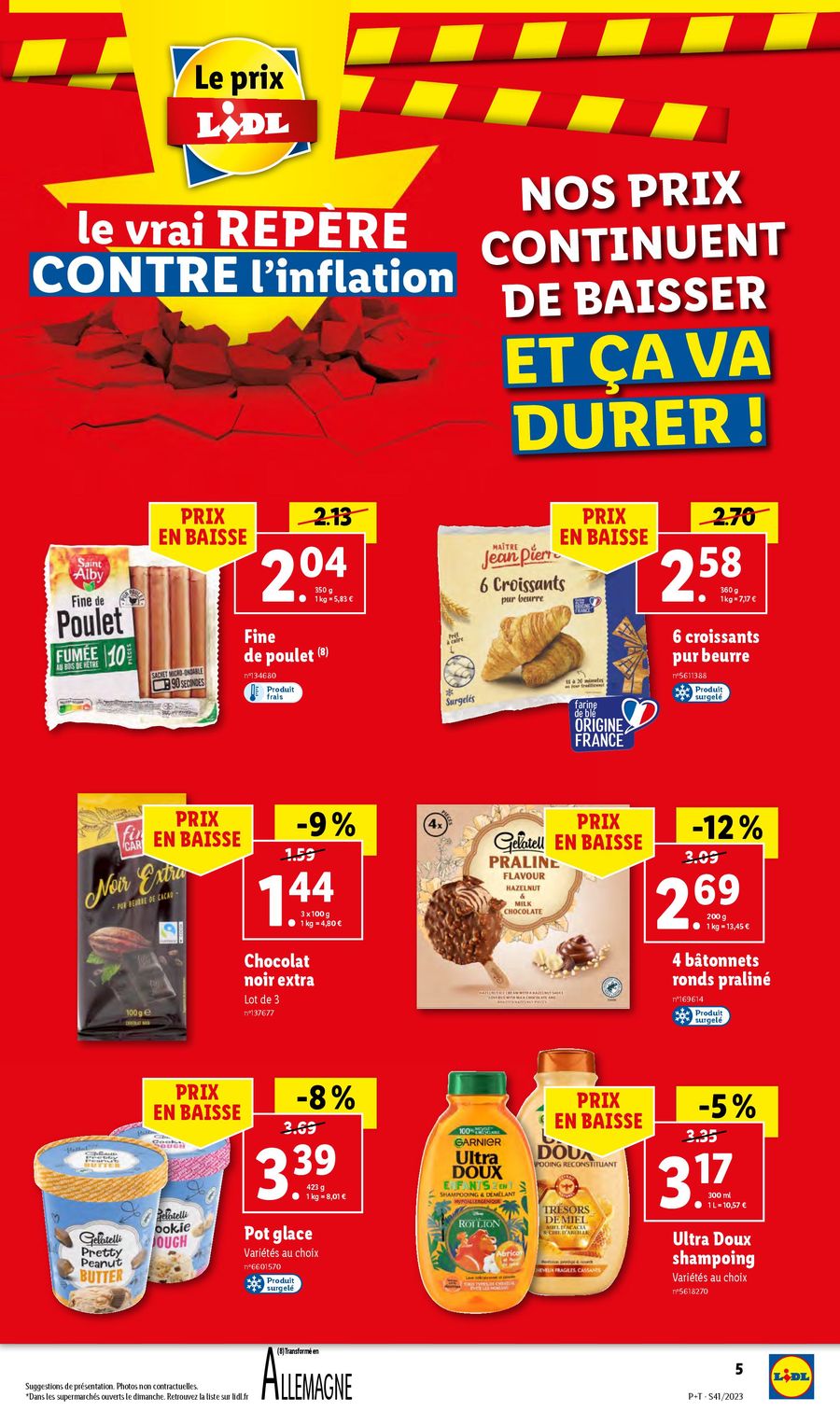 Catalogue Lidl 11 – 17 Octobre 2023 Page 5