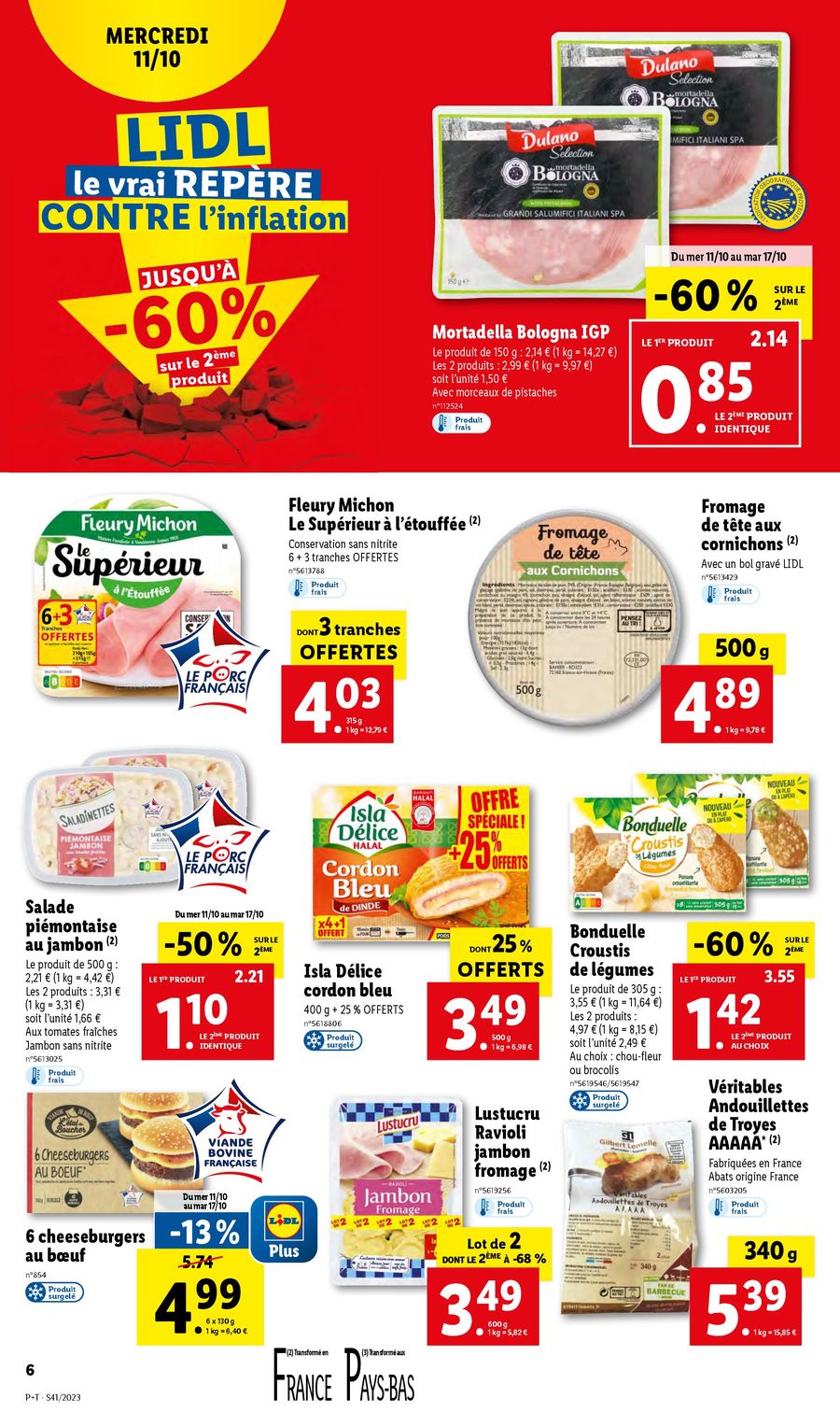 Catalogue Lidl 11 – 17 Octobre 2023 Page 6