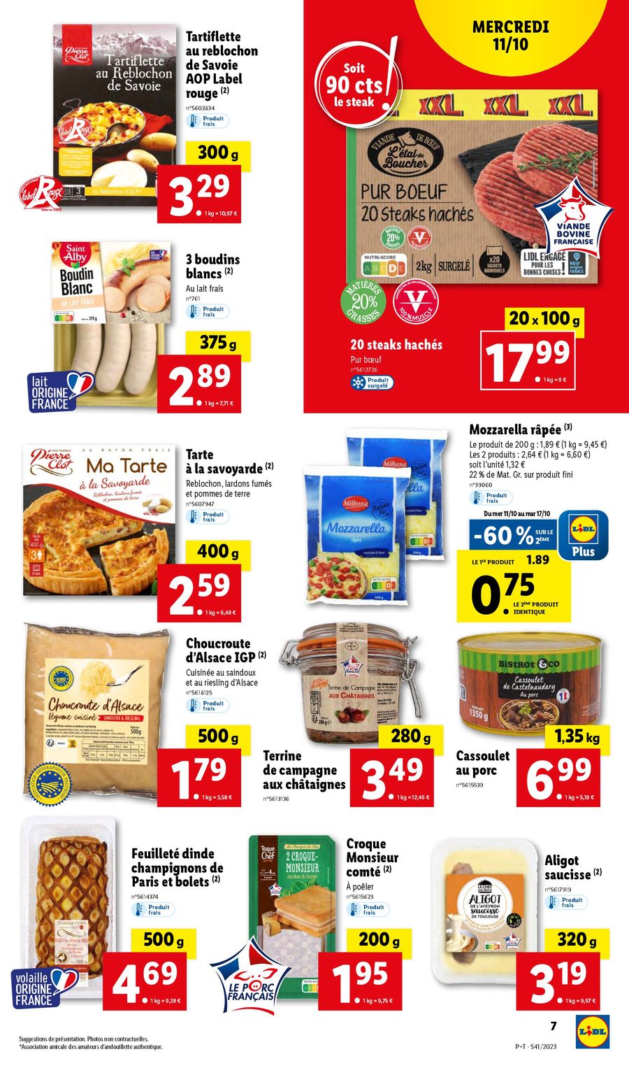 Catalogue Lidl 11 – 17 Octobre 2023 Page 7