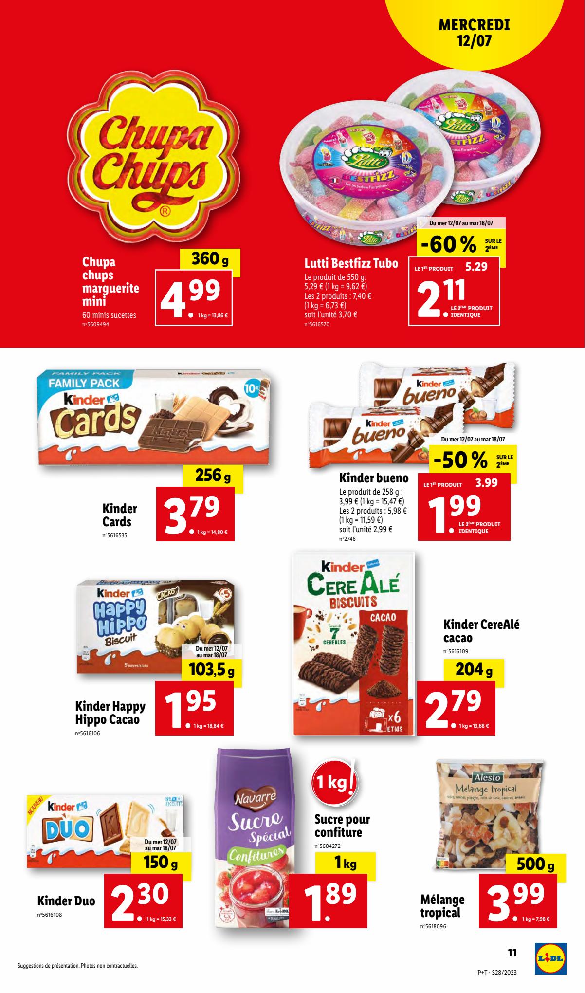 Catalogue Lidl 12 – 18 Juillet 2023 Page 11