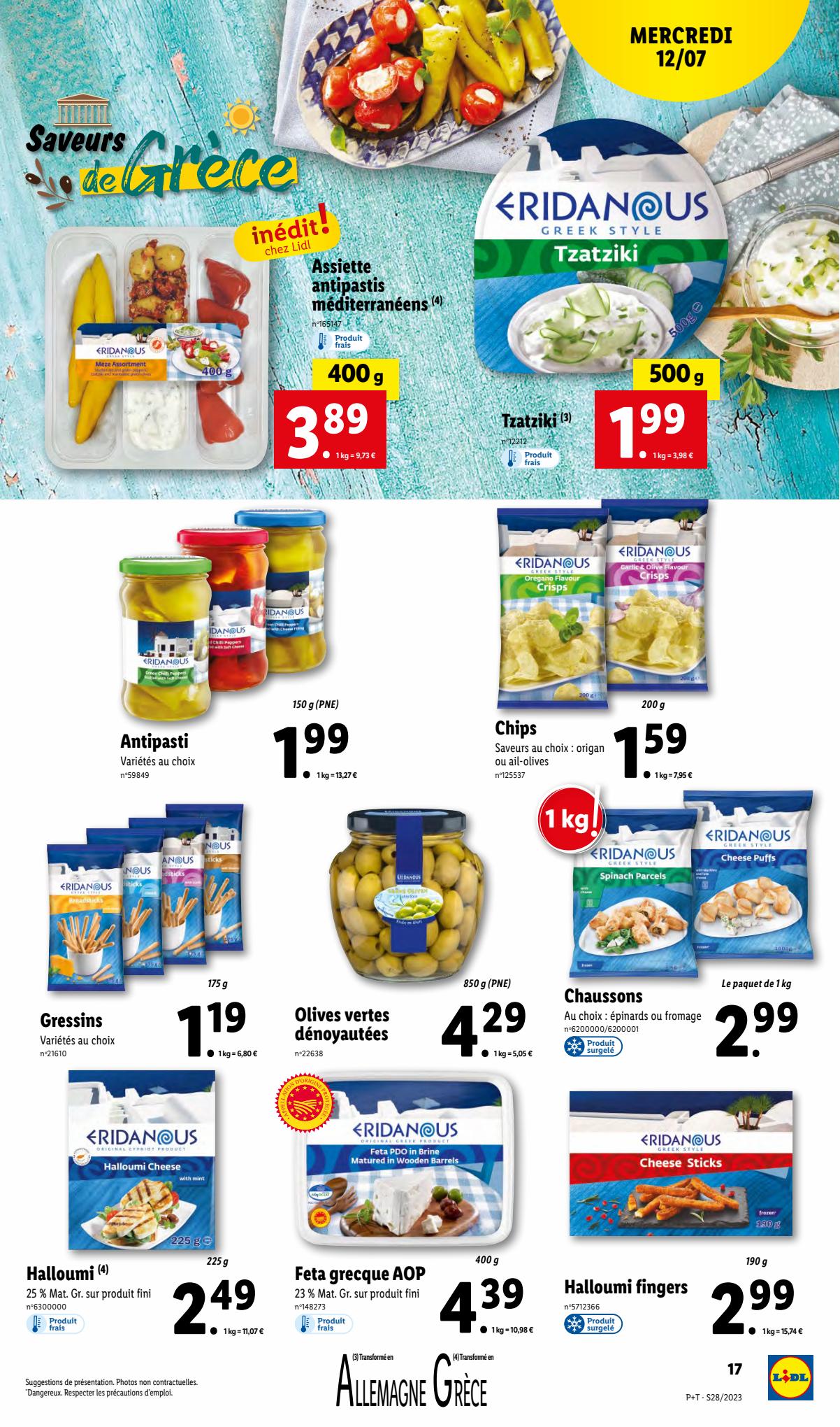 Catalogue Lidl 12 – 18 Juillet 2023 Page 19