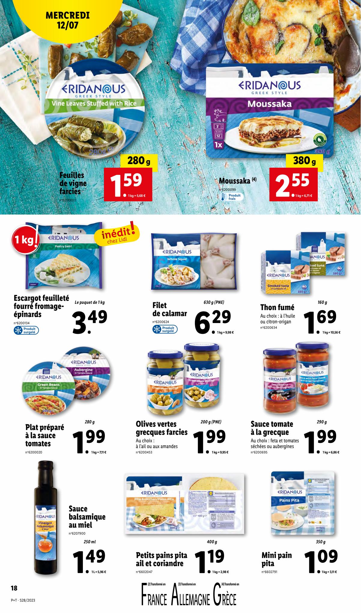 Catalogue Lidl 12 – 18 Juillet 2023 Page 20
