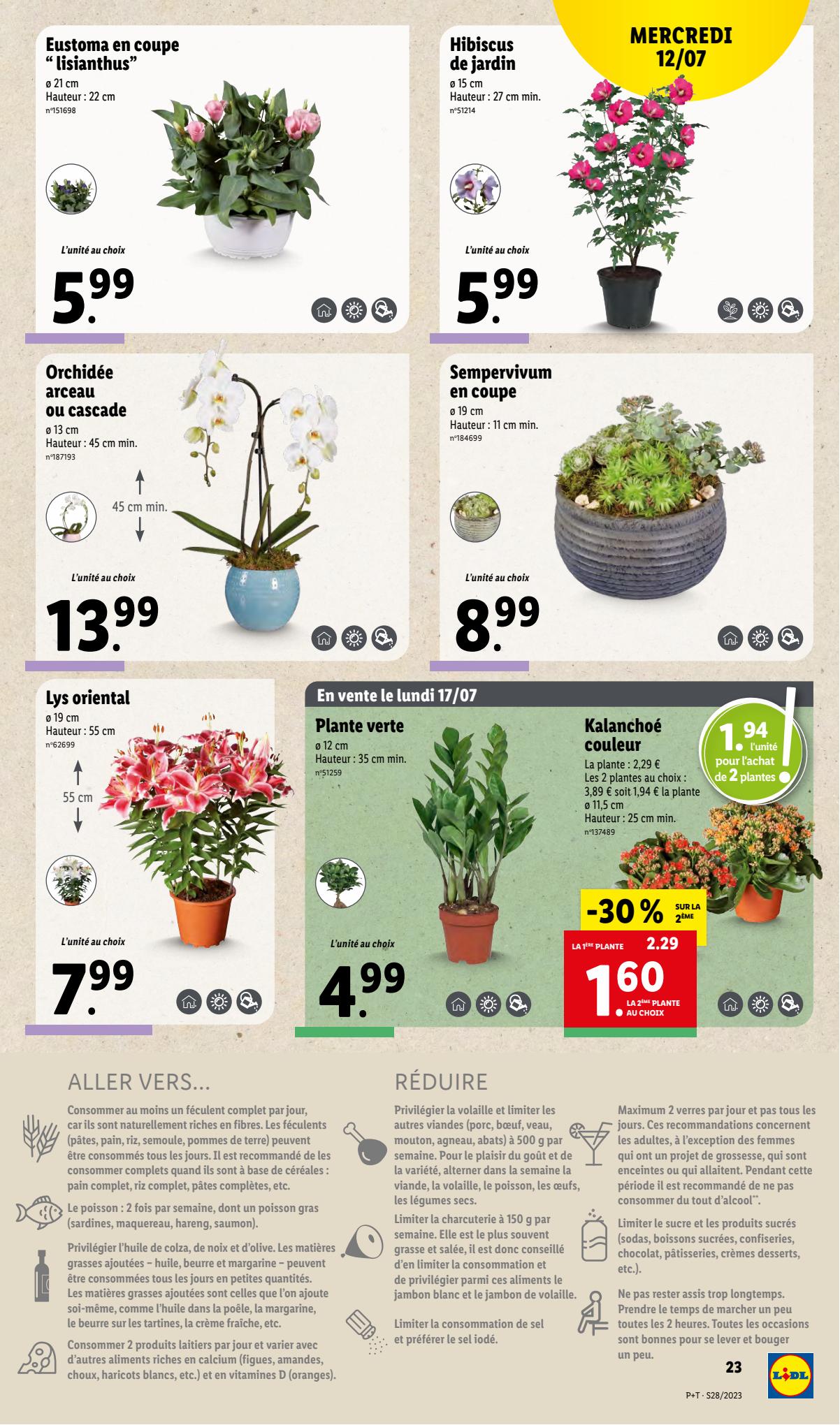 Catalogue Lidl 12 – 18 Juillet 2023 Page 25