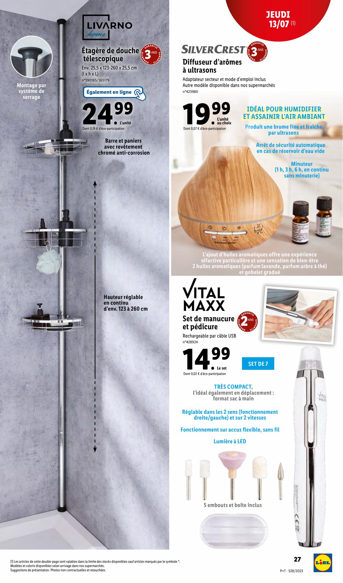 Catalogue Lidl 12 – 18 Juillet 2023 Page 29
