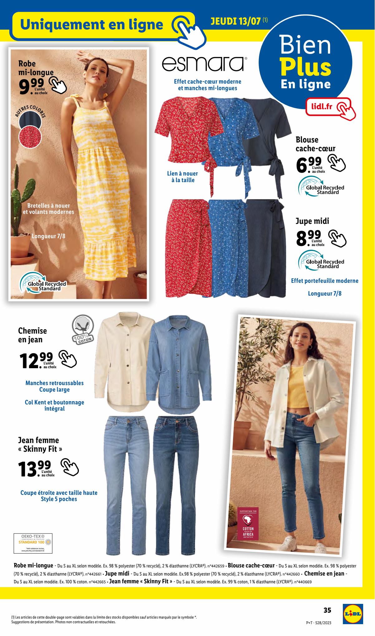 Catalogue Lidl 12 – 18 Juillet 2023 Page 37