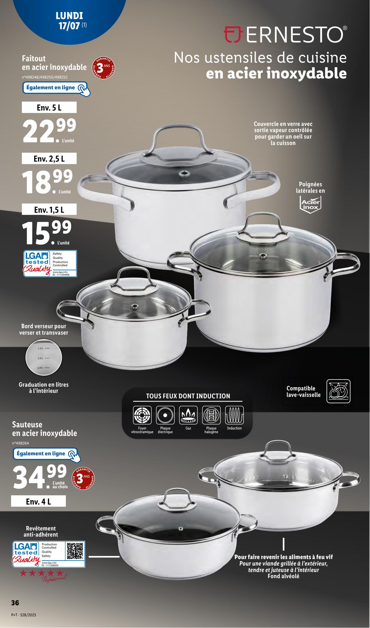 Catalogue Lidl 12 – 18 Juillet 2023 Page 38