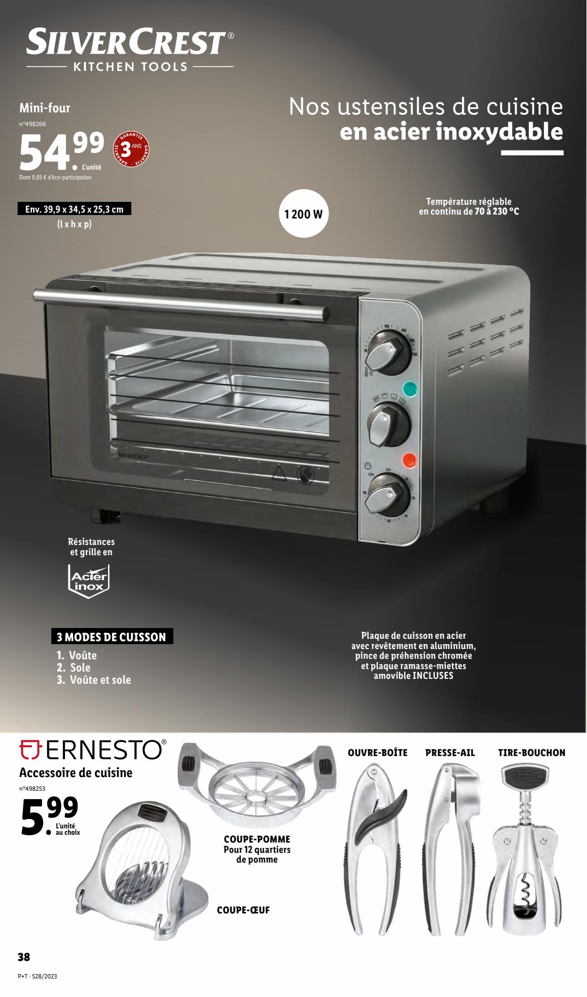 Catalogue Lidl 12 – 18 Juillet 2023 Page 40