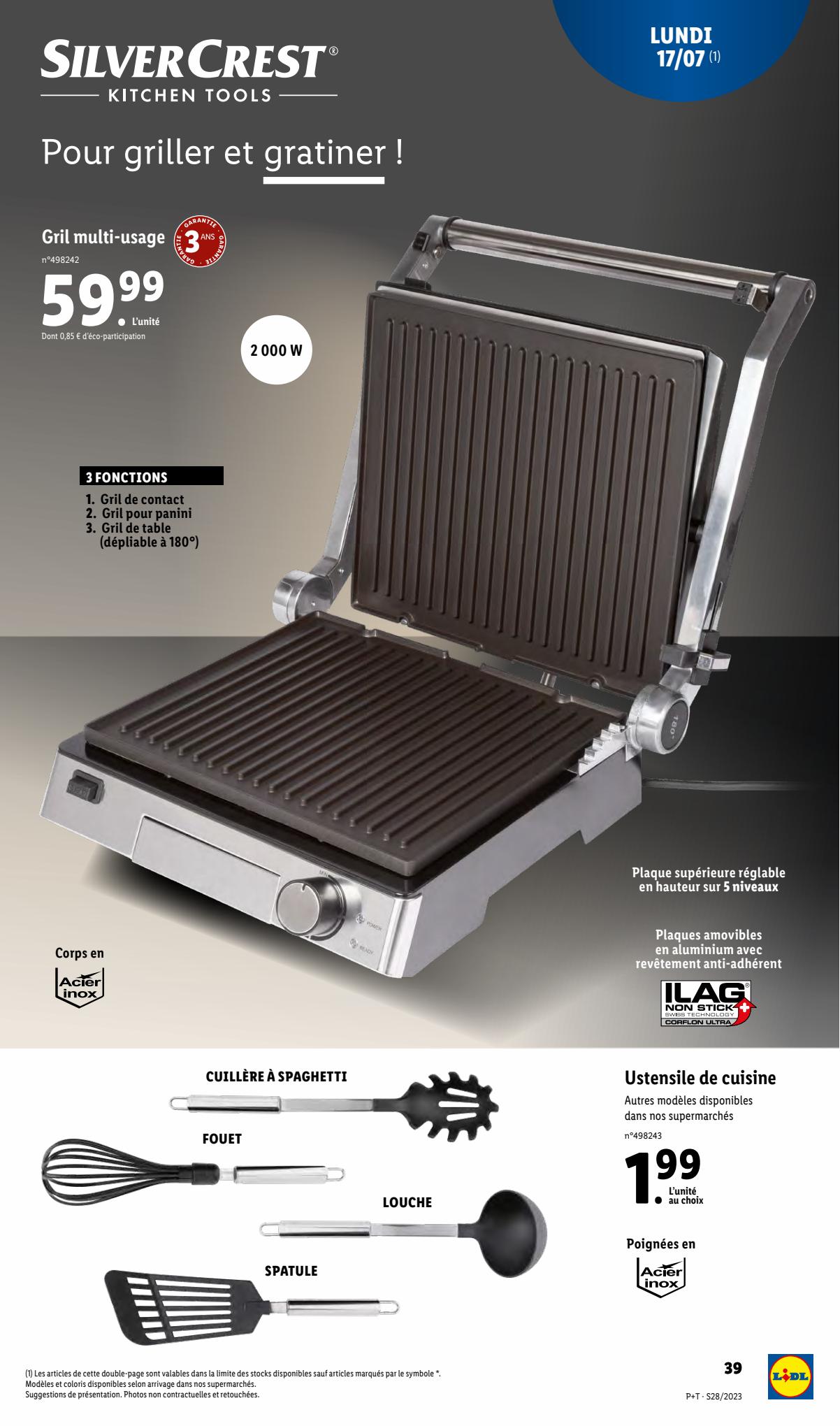 Catalogue Lidl 12 – 18 Juillet 2023 Page 41