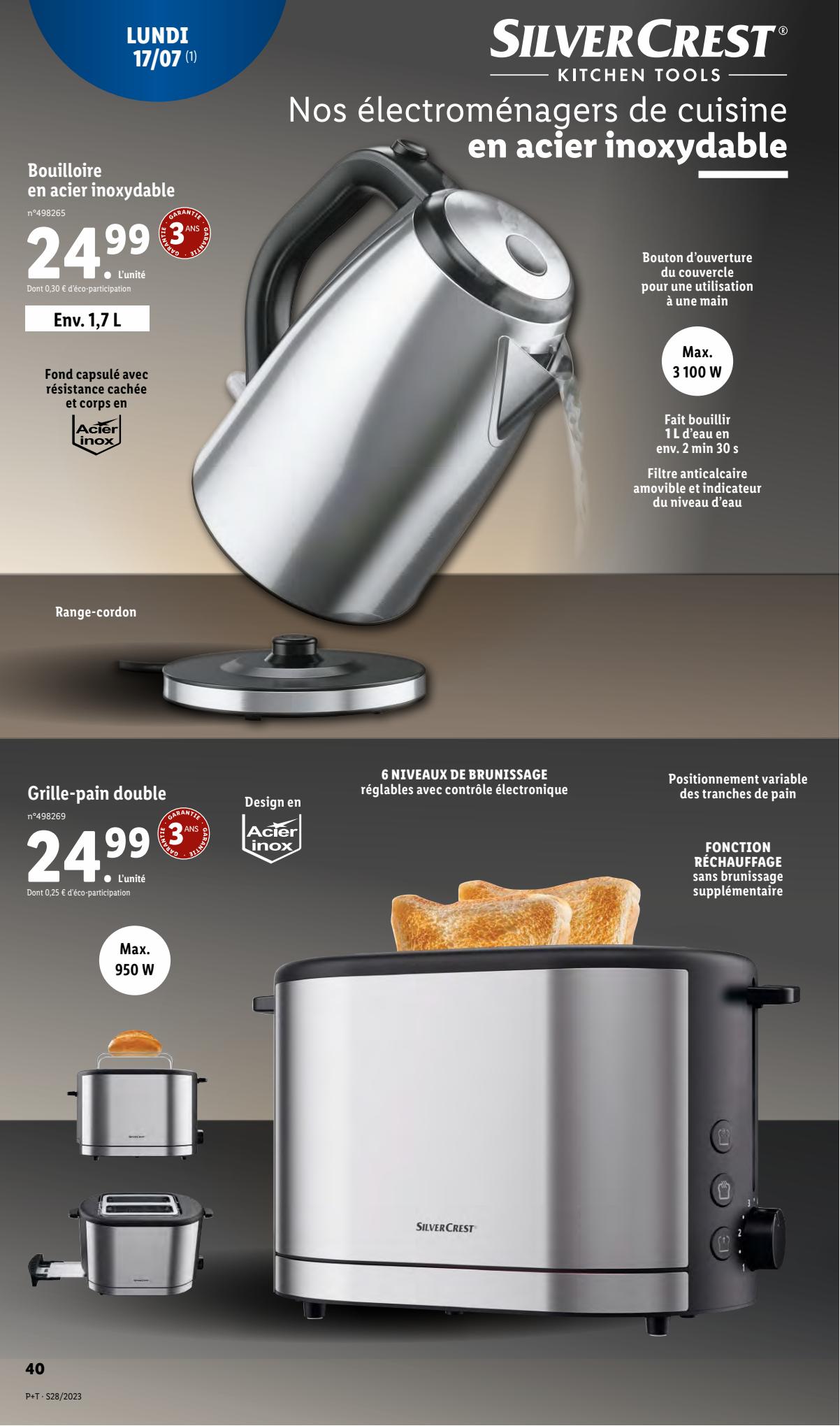 Catalogue Lidl 12 – 18 Juillet 2023 Page 42