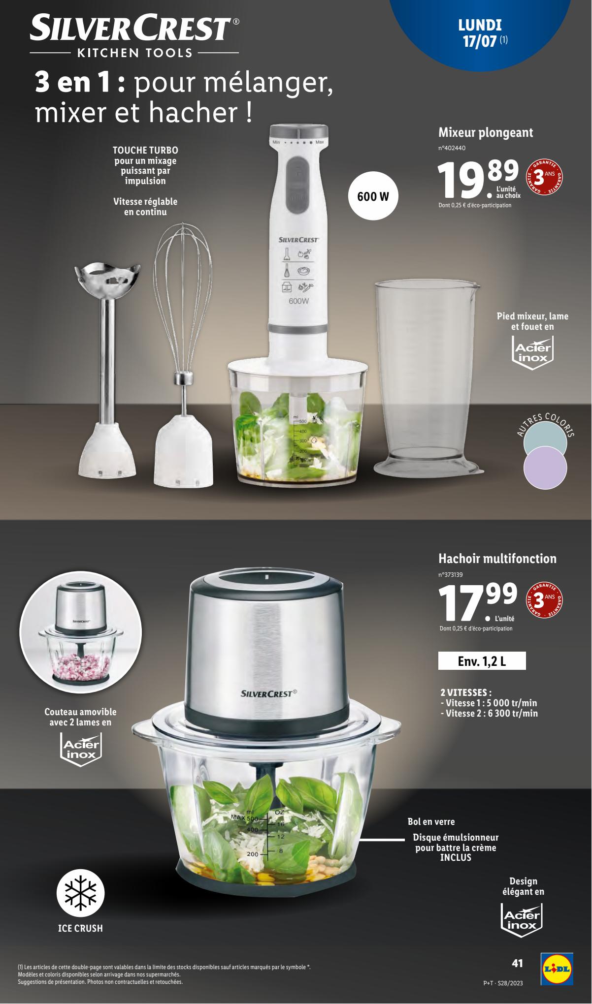 Catalogue Lidl 12 – 18 Juillet 2023 Page 43