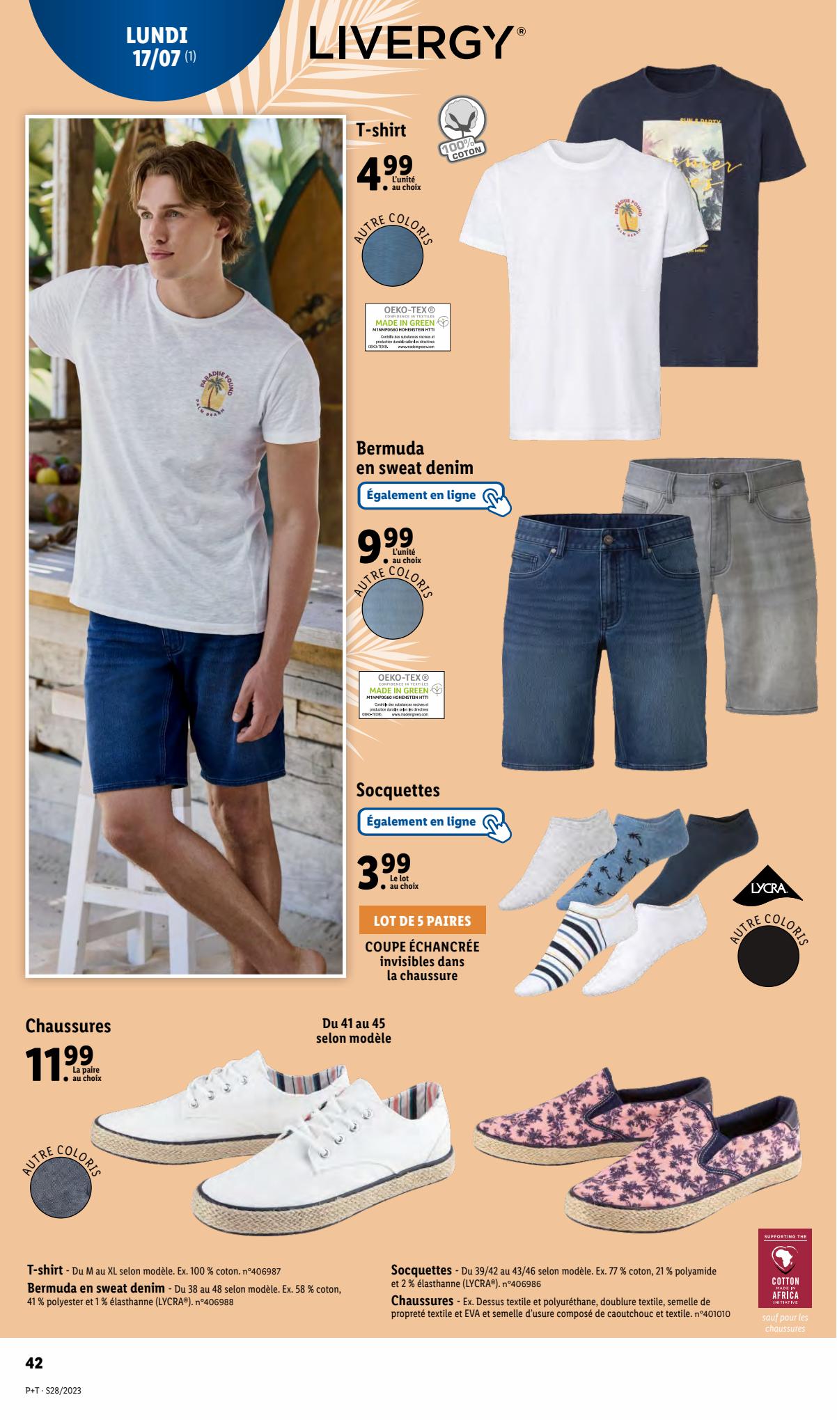 Catalogue Lidl 12 – 18 Juillet 2023 Page 44