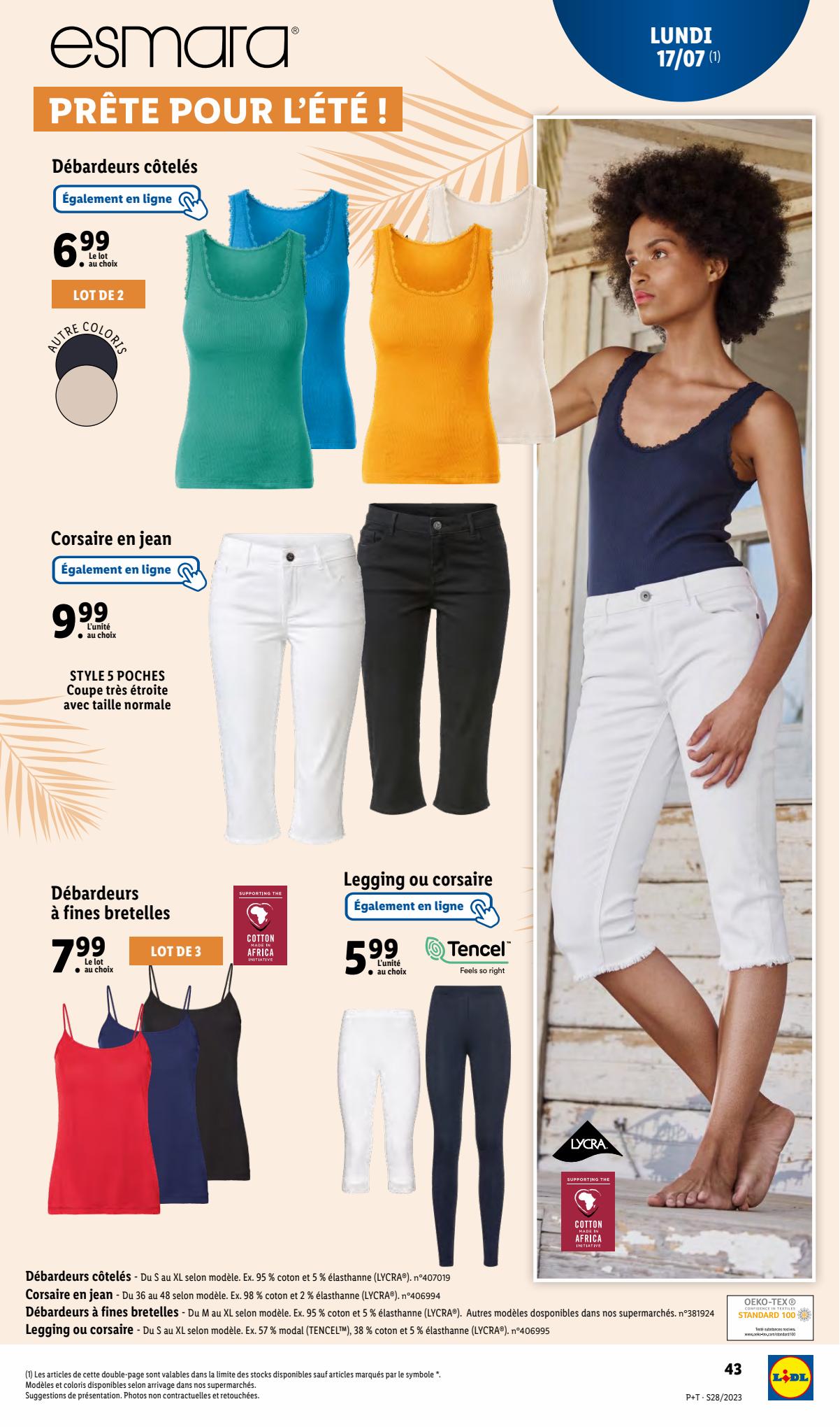Catalogue Lidl 12 – 18 Juillet 2023 Page 45